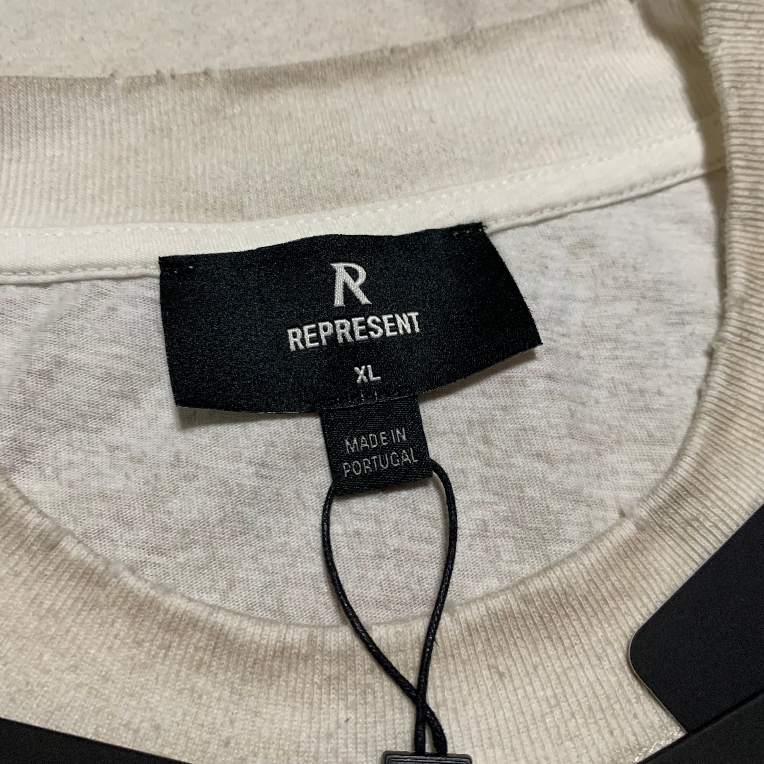 Represent XL Dream On Tour Washed Ecru White Tee