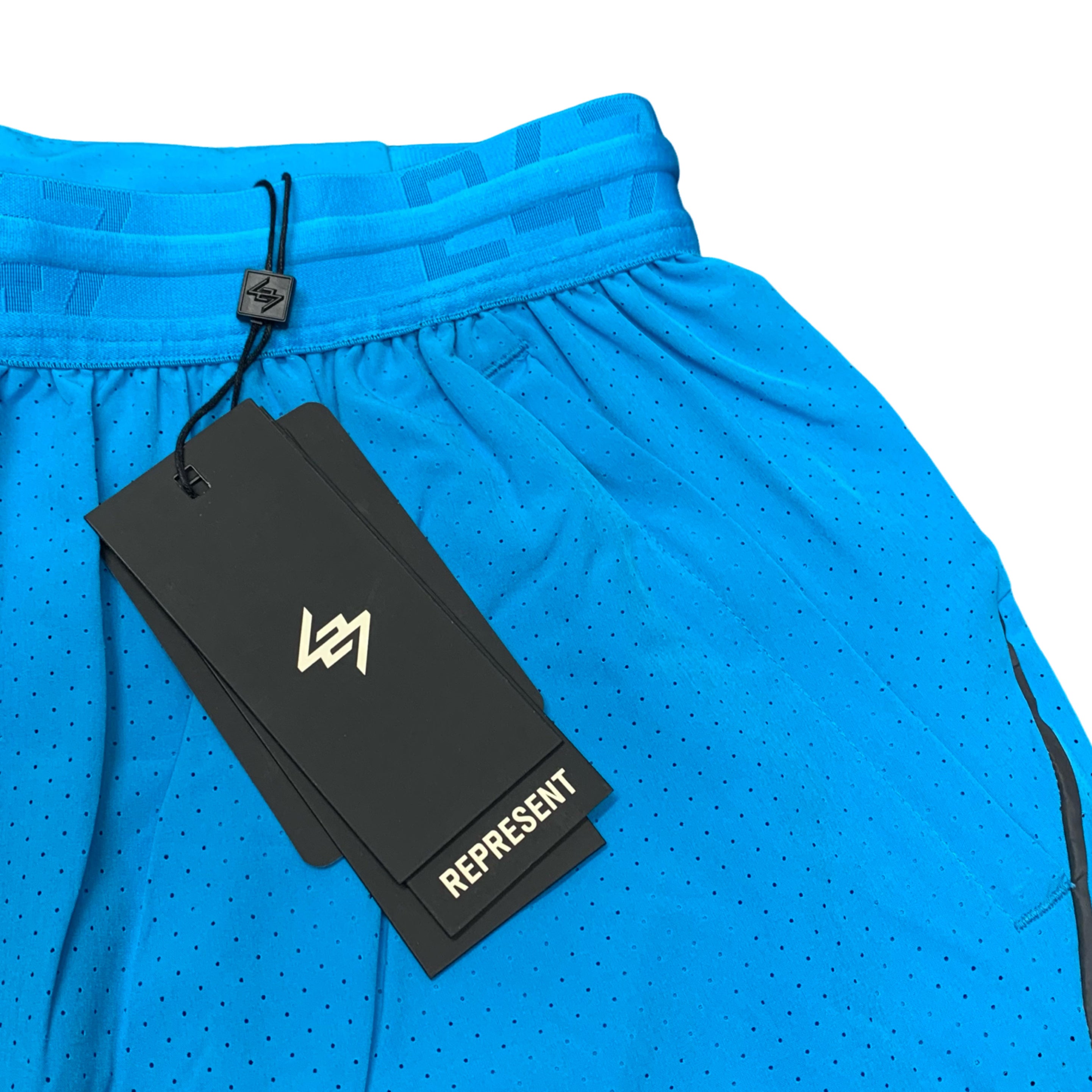 Represent Medium Shorts 247 Fused Trek Electric Blue Shorts
