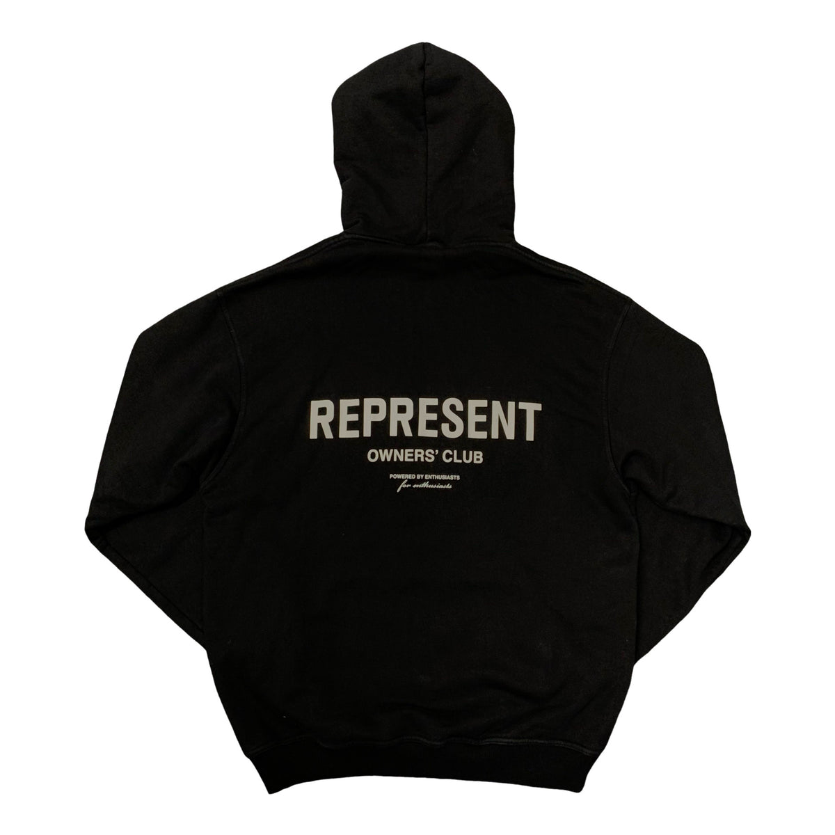 Represent Medium Hoodie Owners Club Jet Black Hoodie