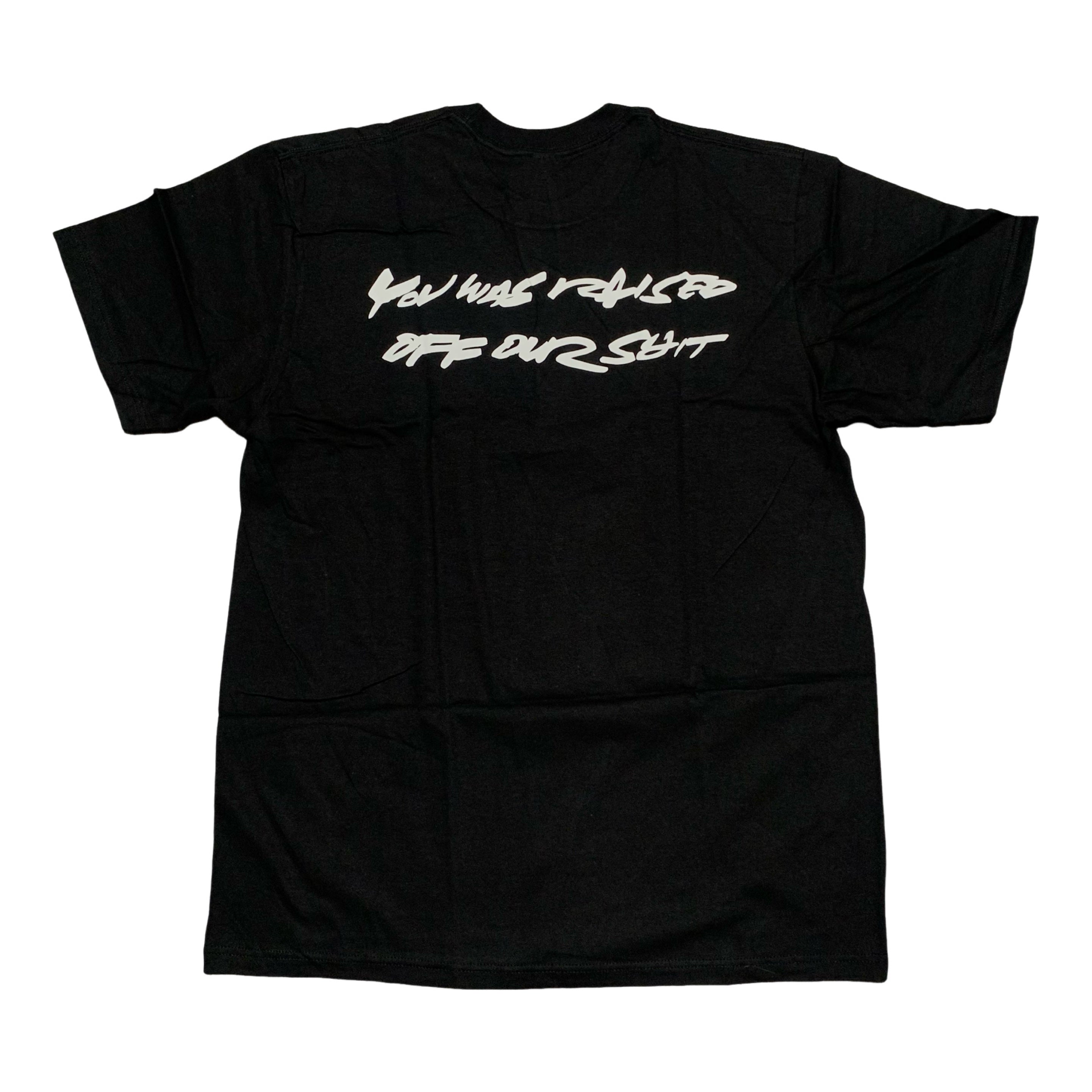 Supreme Large Futura Box Logo Black Tee 2024