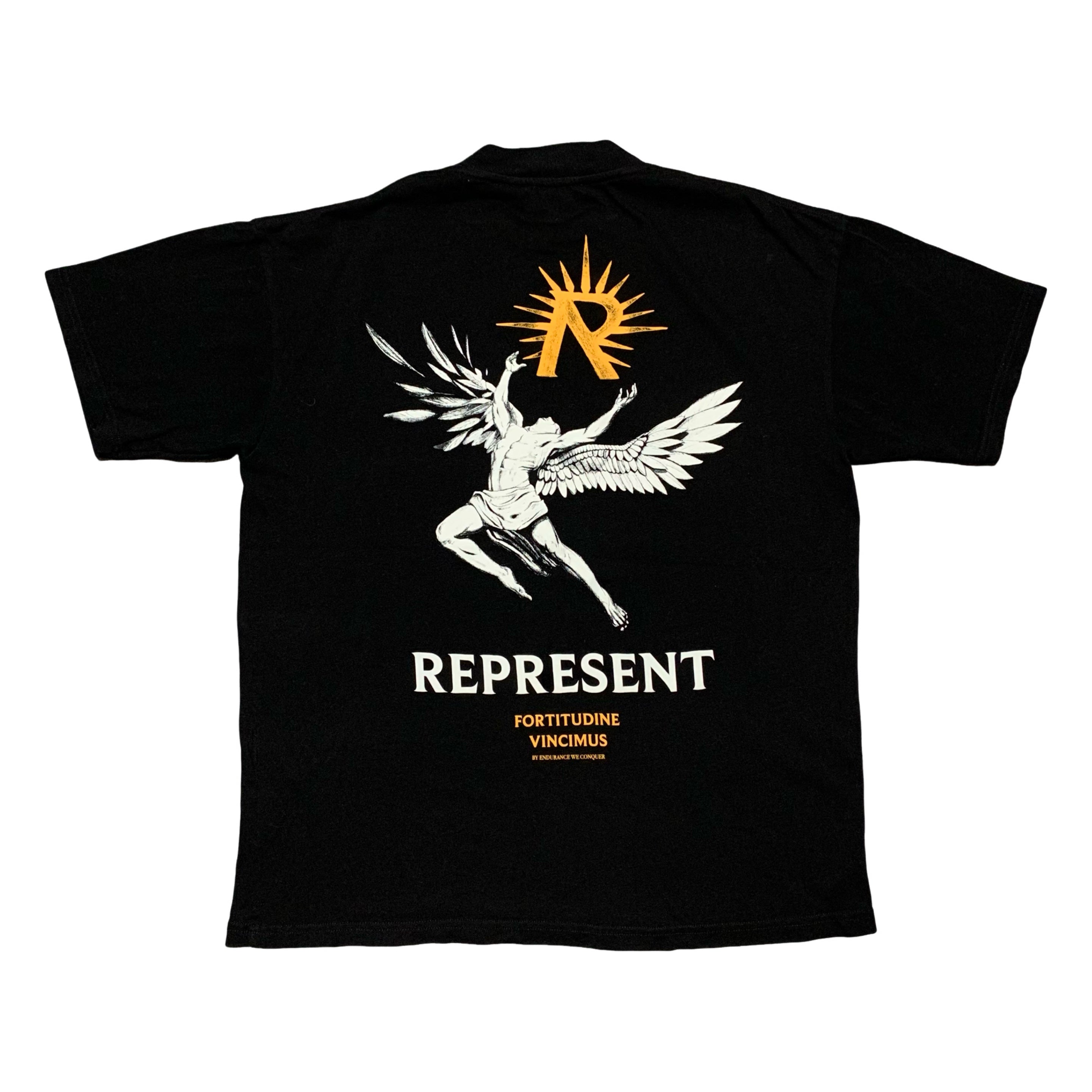 Represent Small Icarus Jet Black Tee