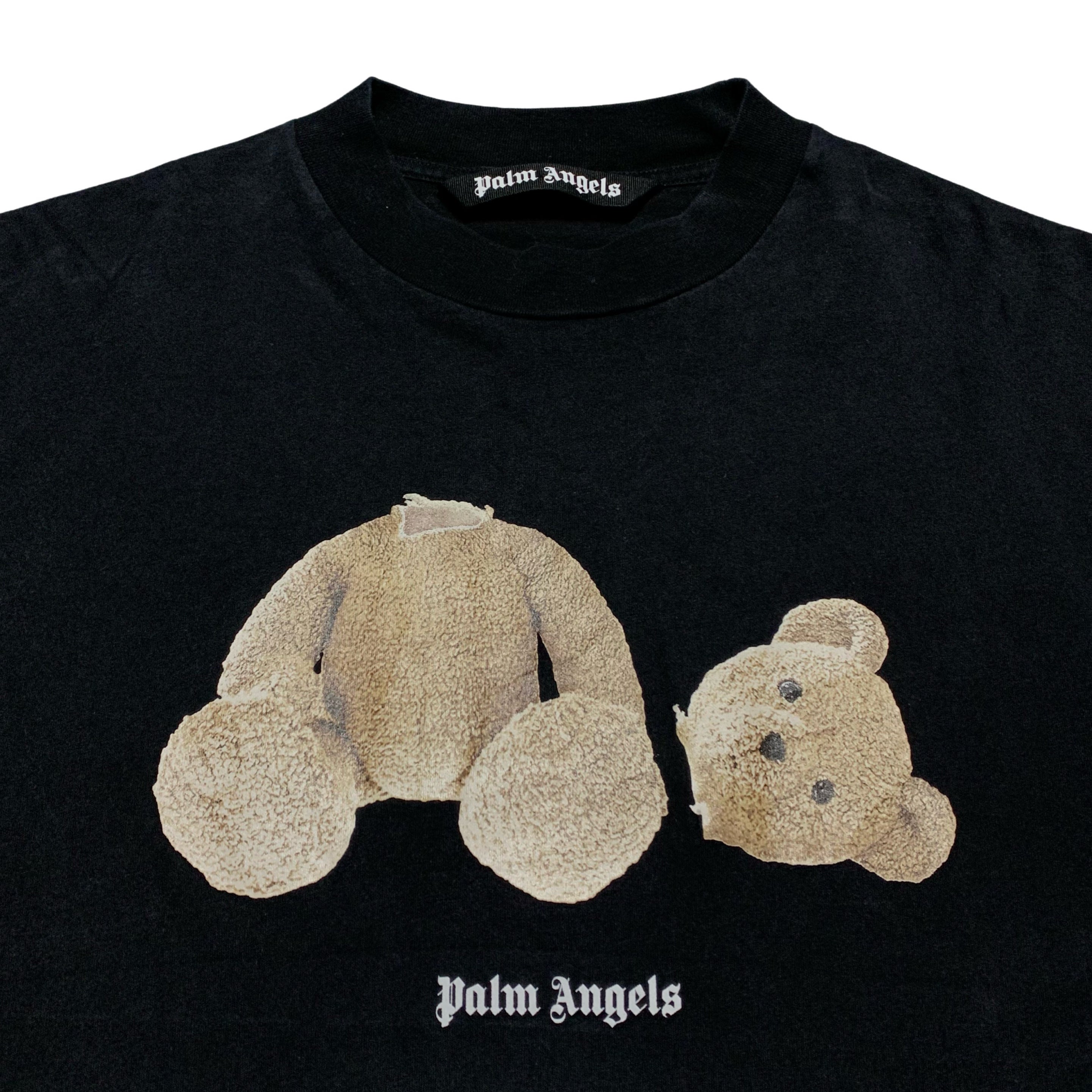Palm Angels Large Kill The Bear Classic Black Tee
