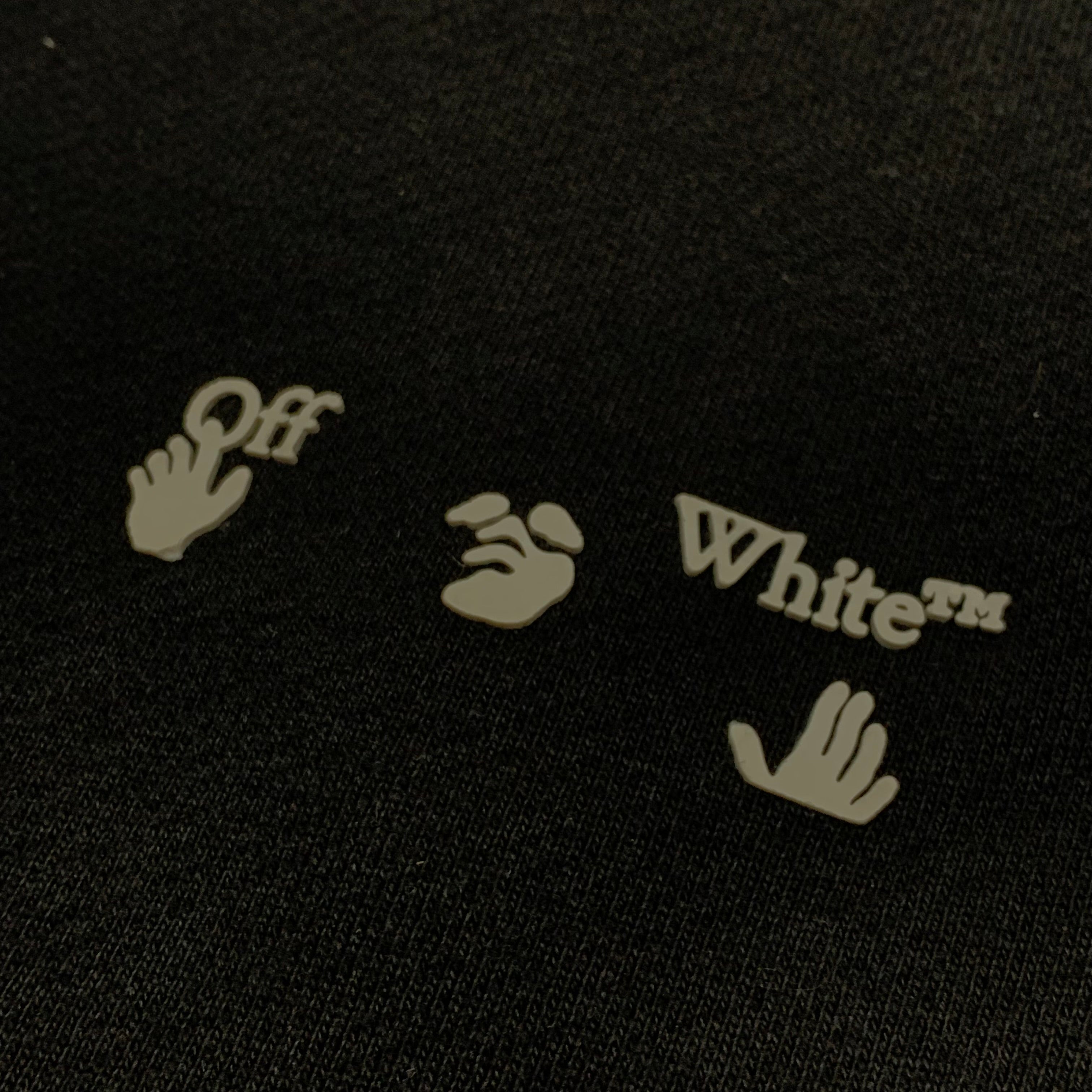 Off White Small Jogger Sweatpants Bottoms Black Pants Virgil Abloh