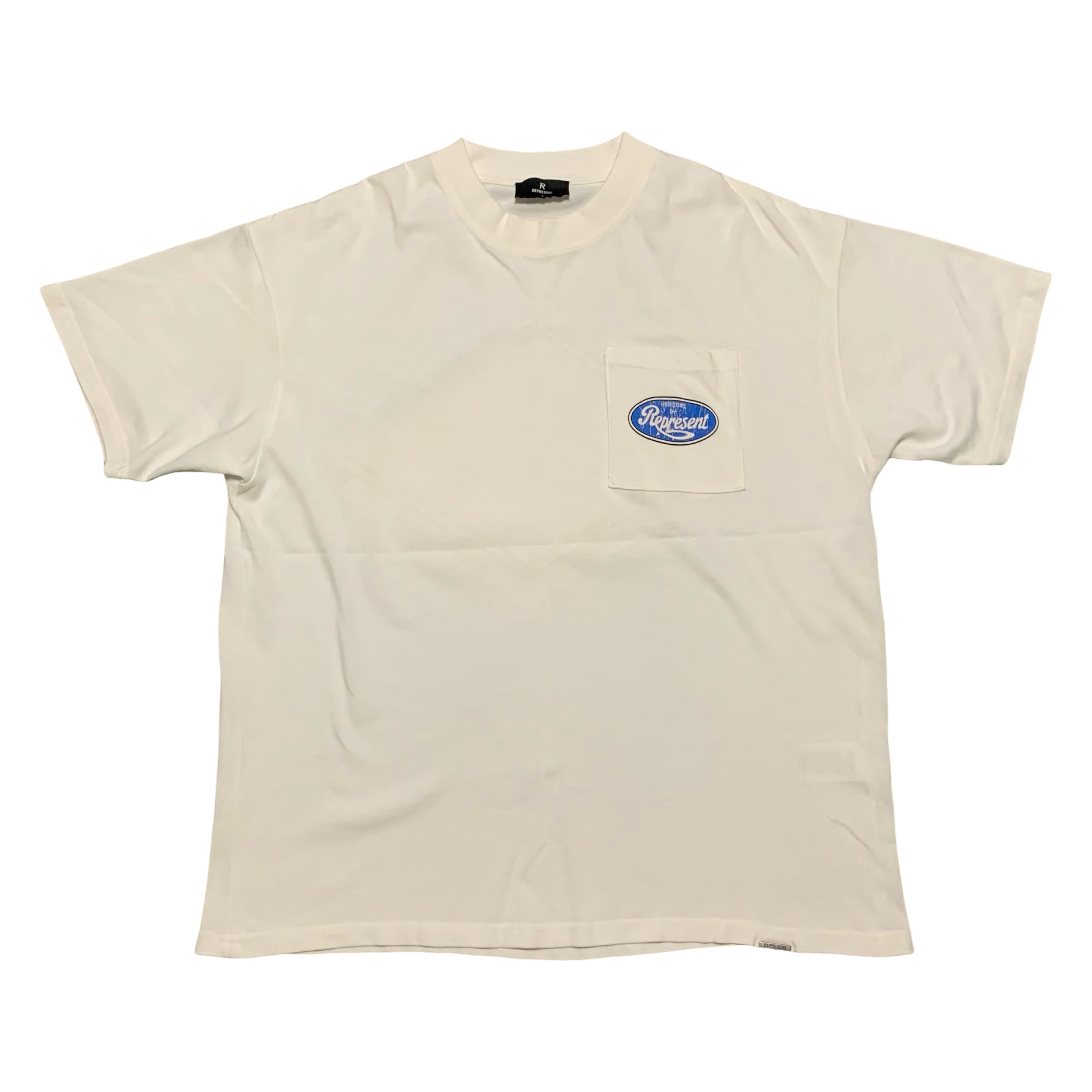 Represent Large Classic Parts Flat White Tee