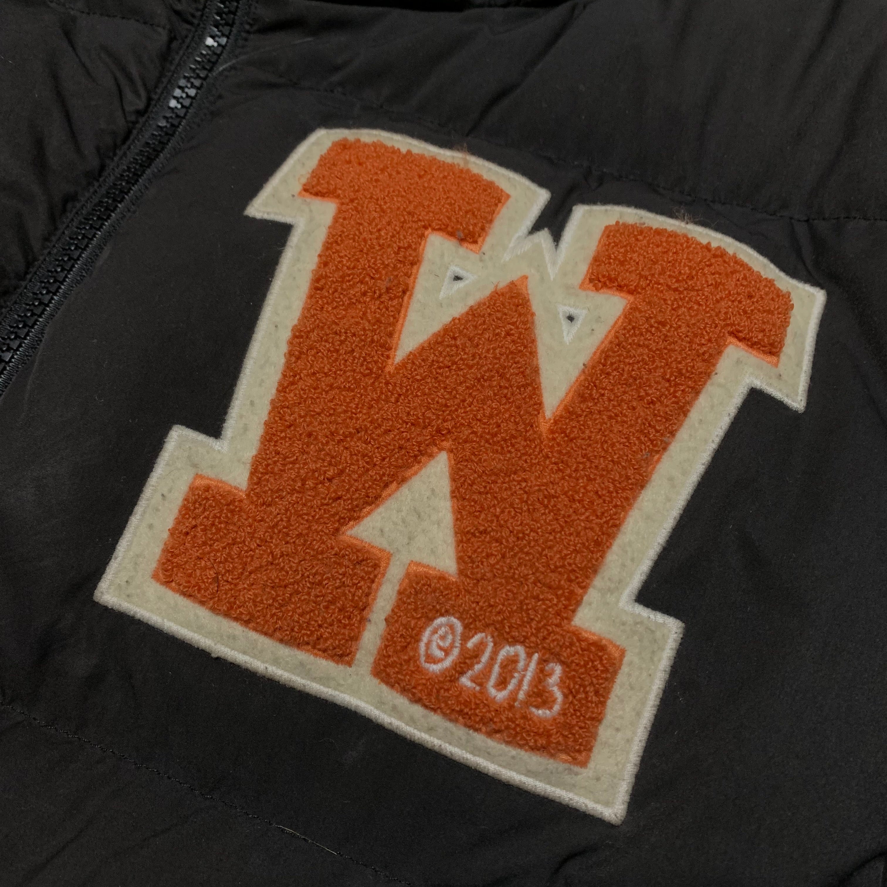 Off White Small Puffer Patch Logo Black Jacket Virgil Abloh 2022