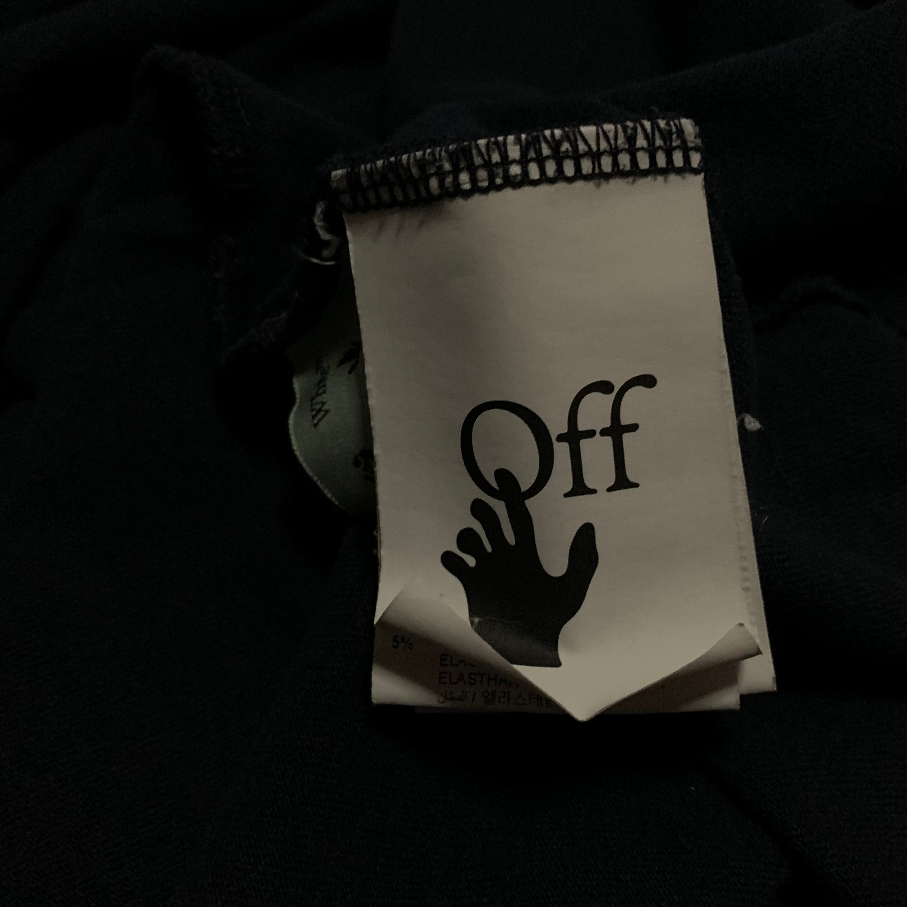 Off White Large Staff Navy Blue Staff Virgil Abloh (OMAA027T21JER001)