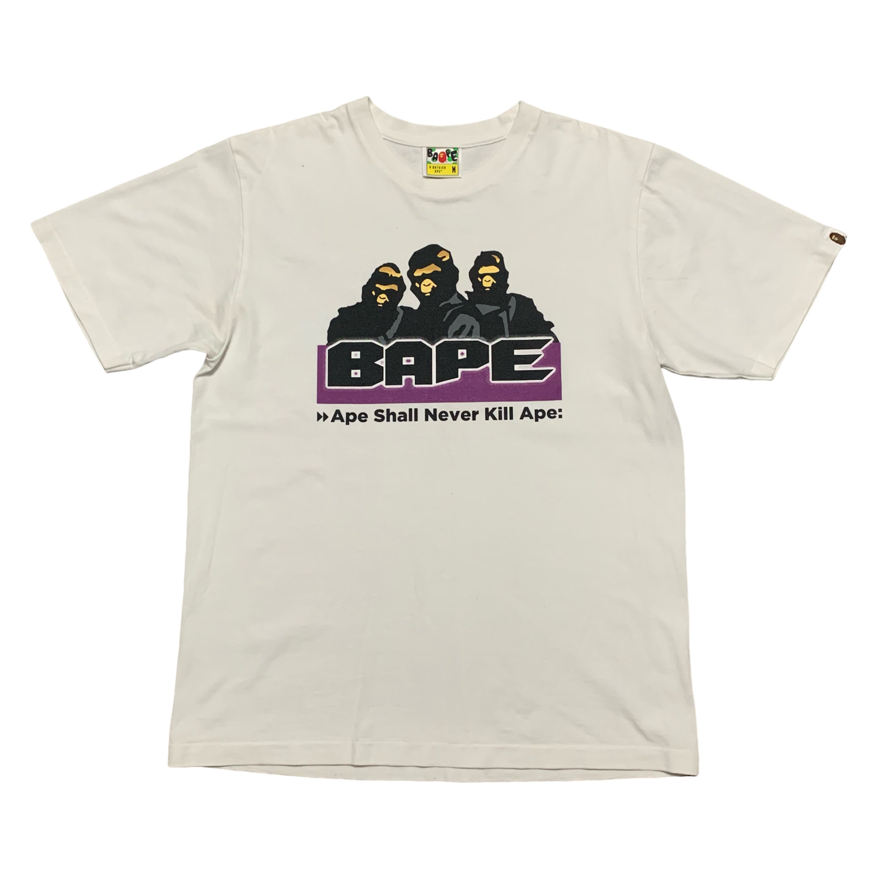 Bape Medium Archive Graphic White Tee A Bathing Ape #8 (2022)