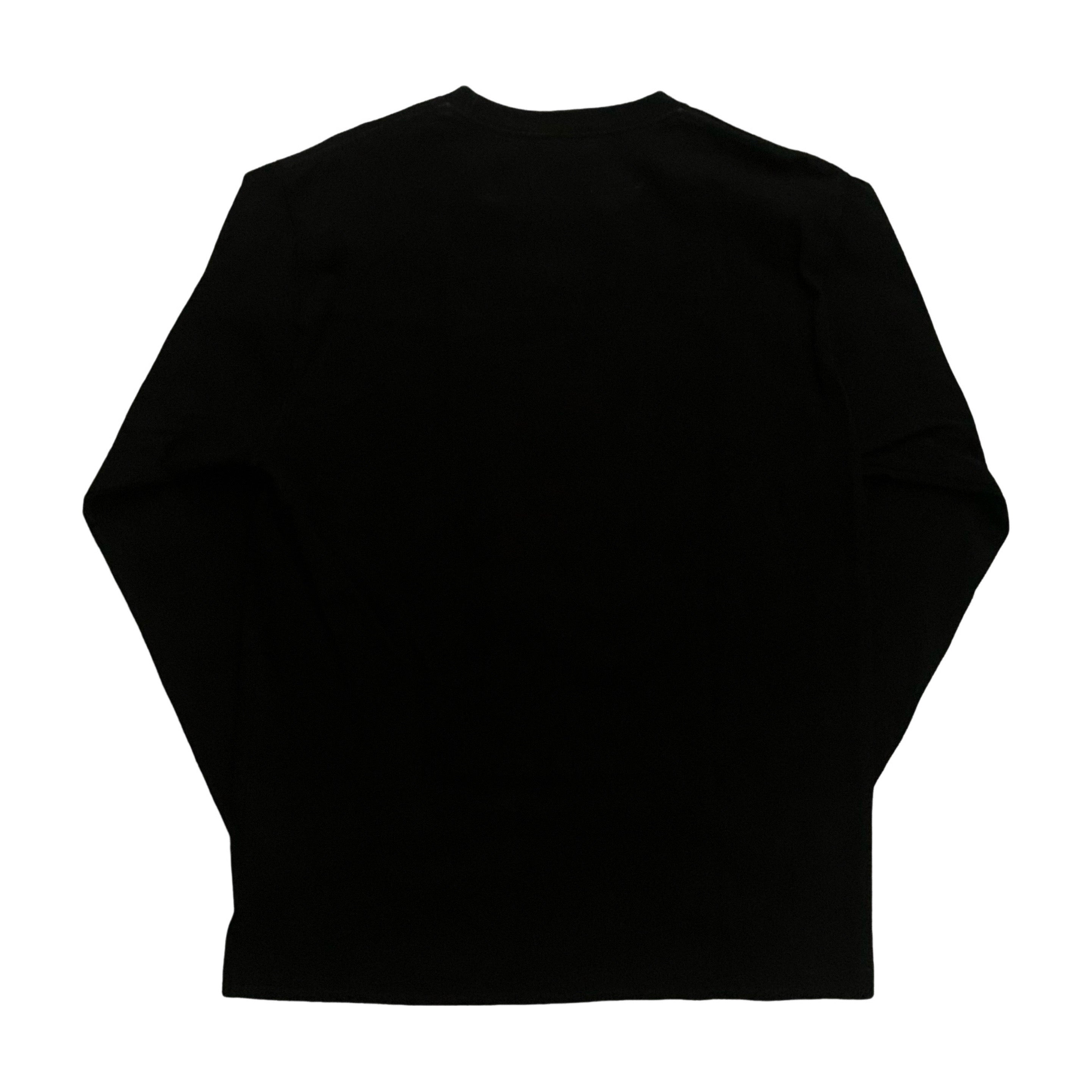 Bape Medium Black Long Sleeve Tee 'Metropolis Sport Garments'