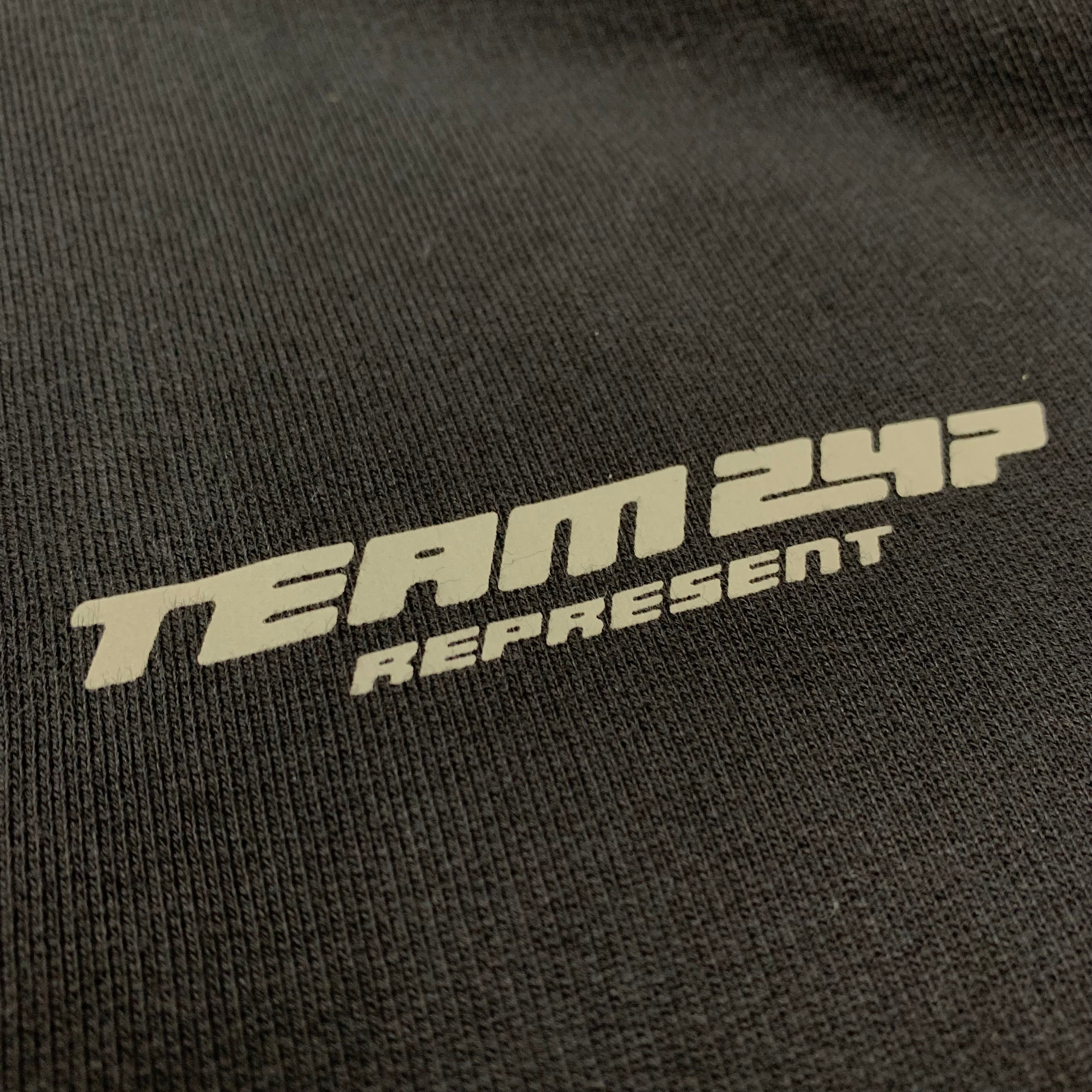 Represent Small Hoodie 247 Future Terrains Oversized Black Hoodie