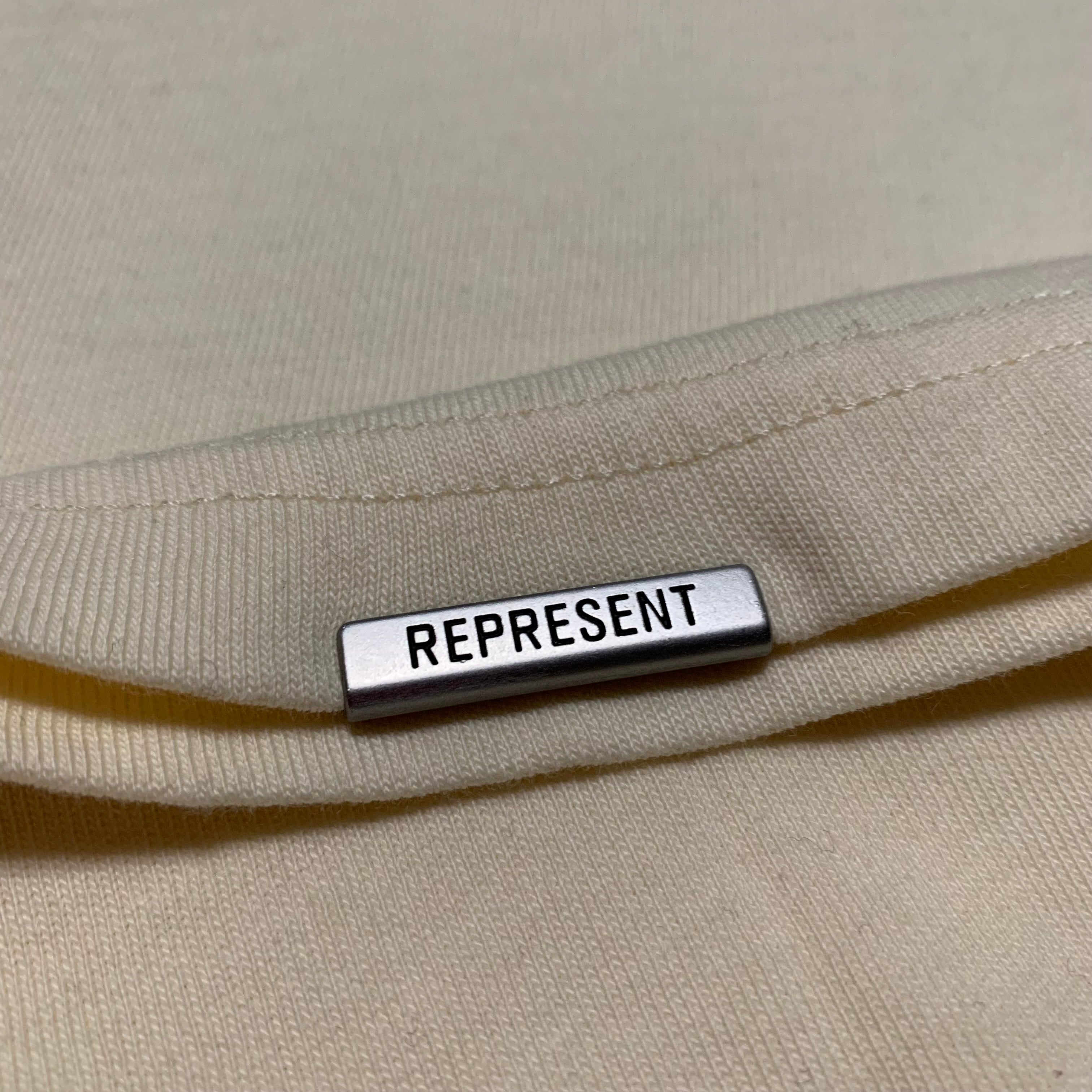 Represent XS Decade Of Speed Cream White Tee