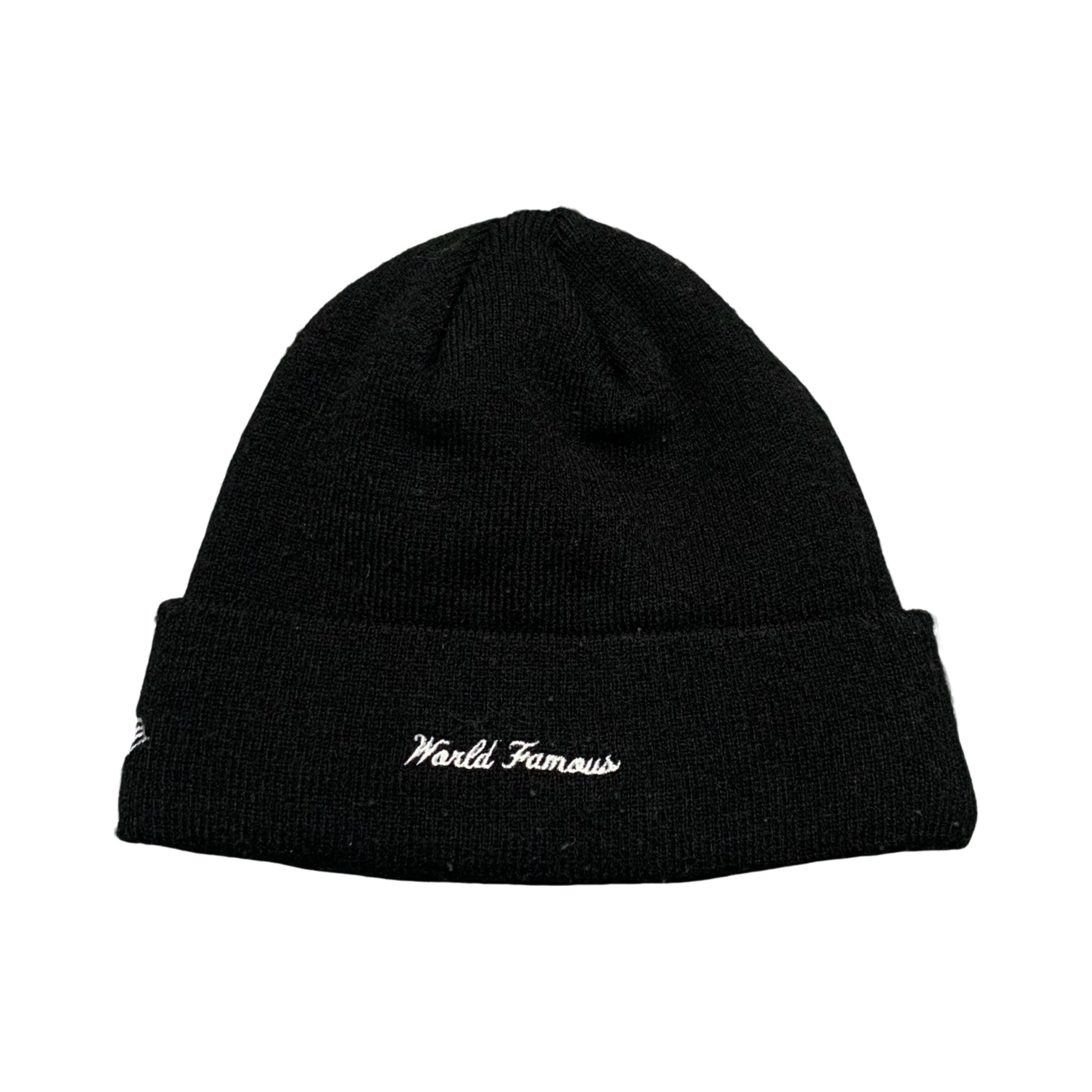Supreme Beanie Box Logo New Era Black Beanie Hat