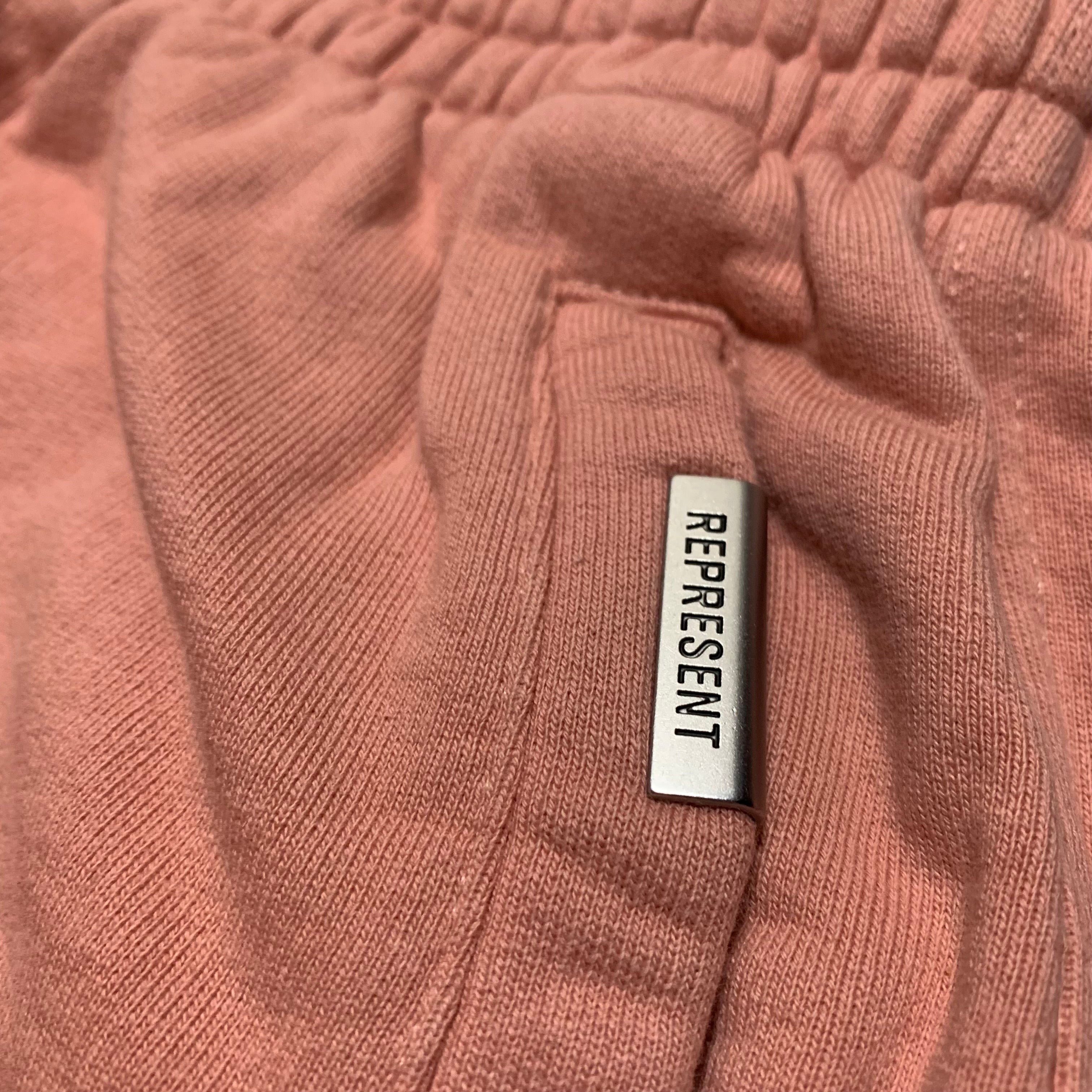 Represent Small Owners Club Jogger Bottoms Coral Pink