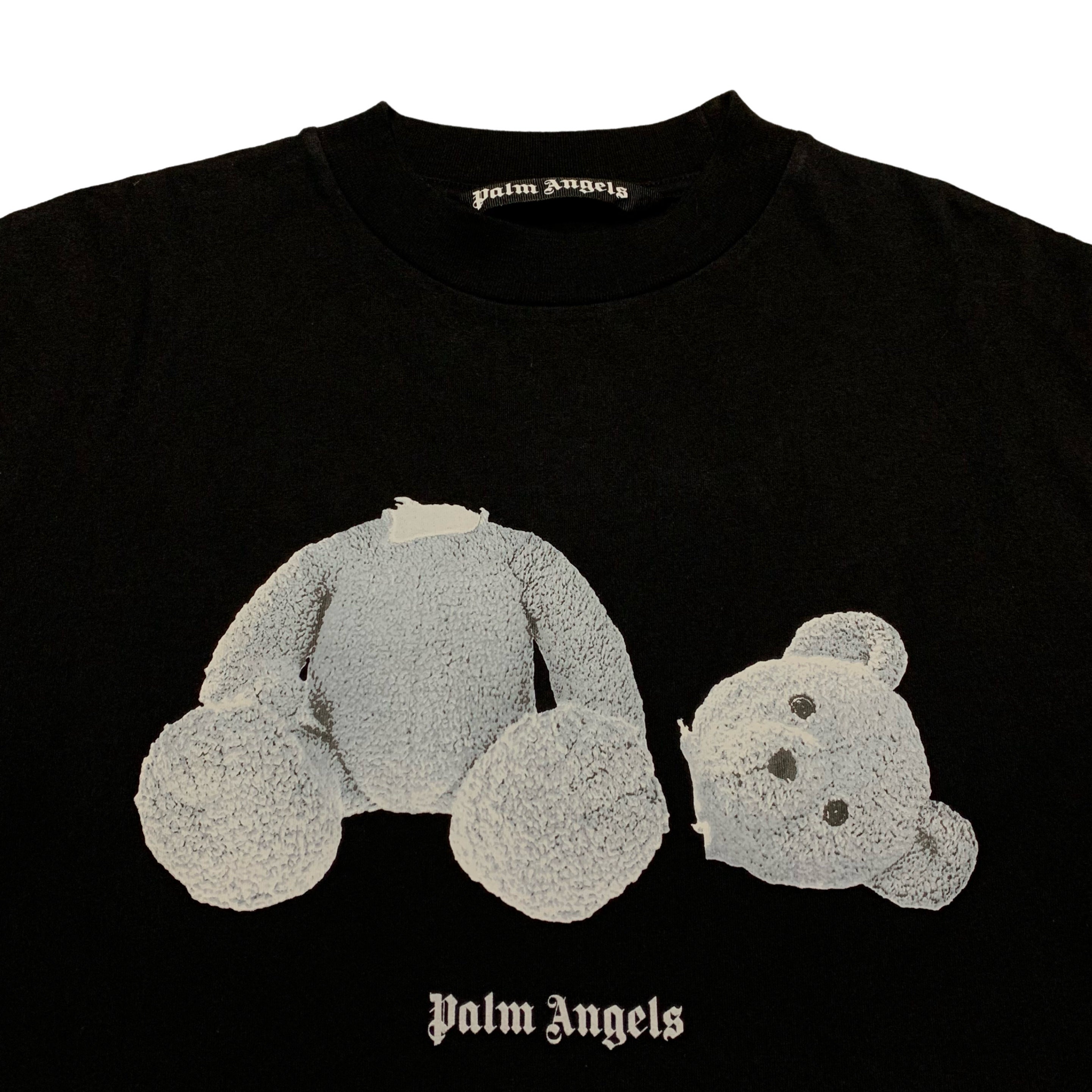 Palm Angels Small Ice Kill The Teddy Bear Black Tee