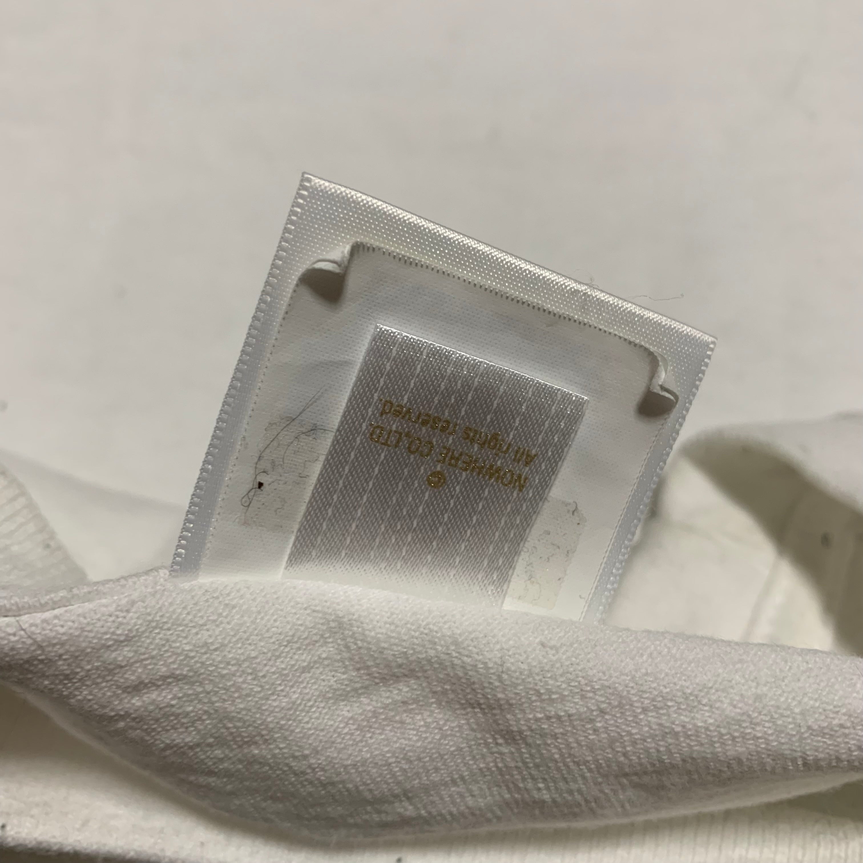 Bape Medium Christmas College White Tee A Bathing Ape