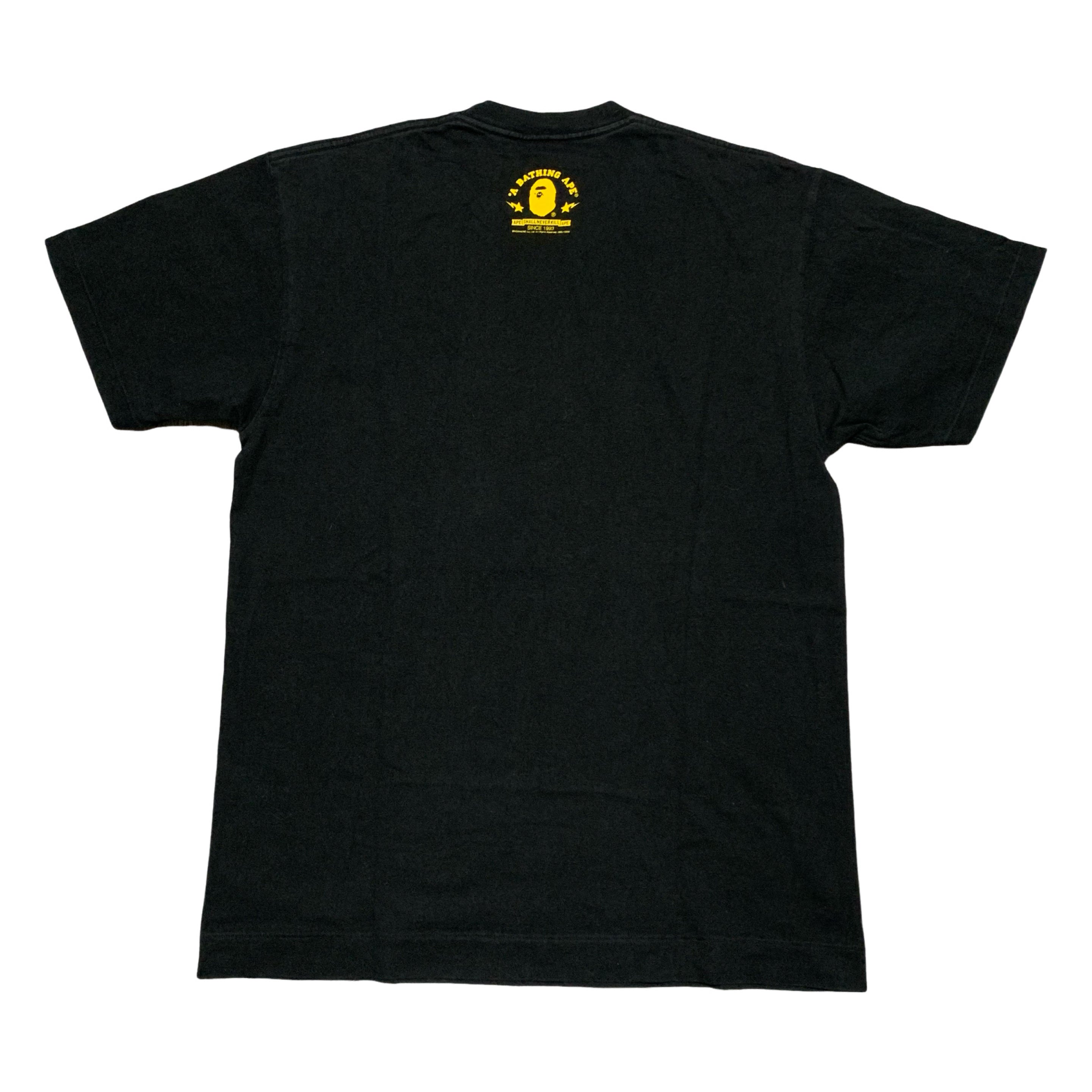 Bape Large College Black Tee A Bathing Ape 2009