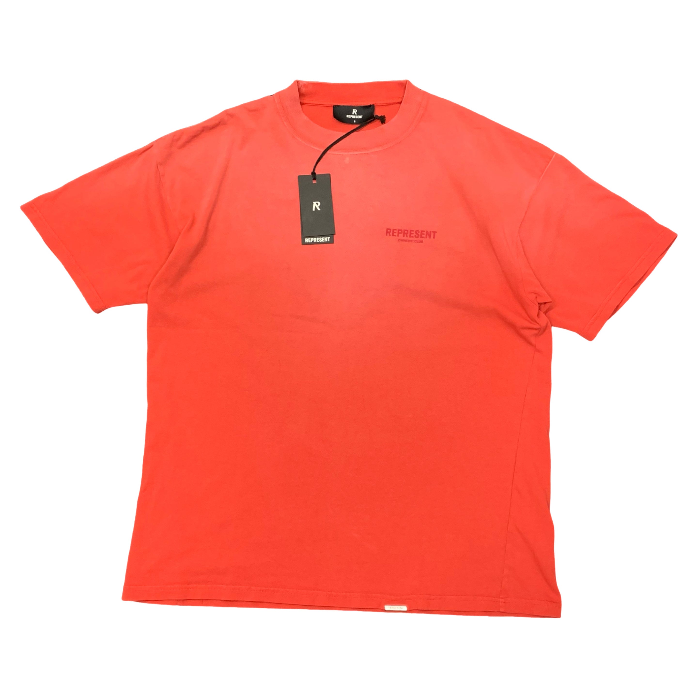 Represent Small Tee Owners Club Barbados Cherry Red T-Shirt