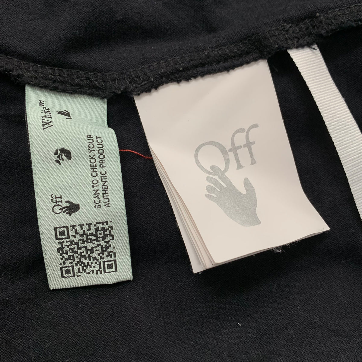 Off White XS Tee Acid Graffiti Black T-Shirt Unisex Virgil Abloh
