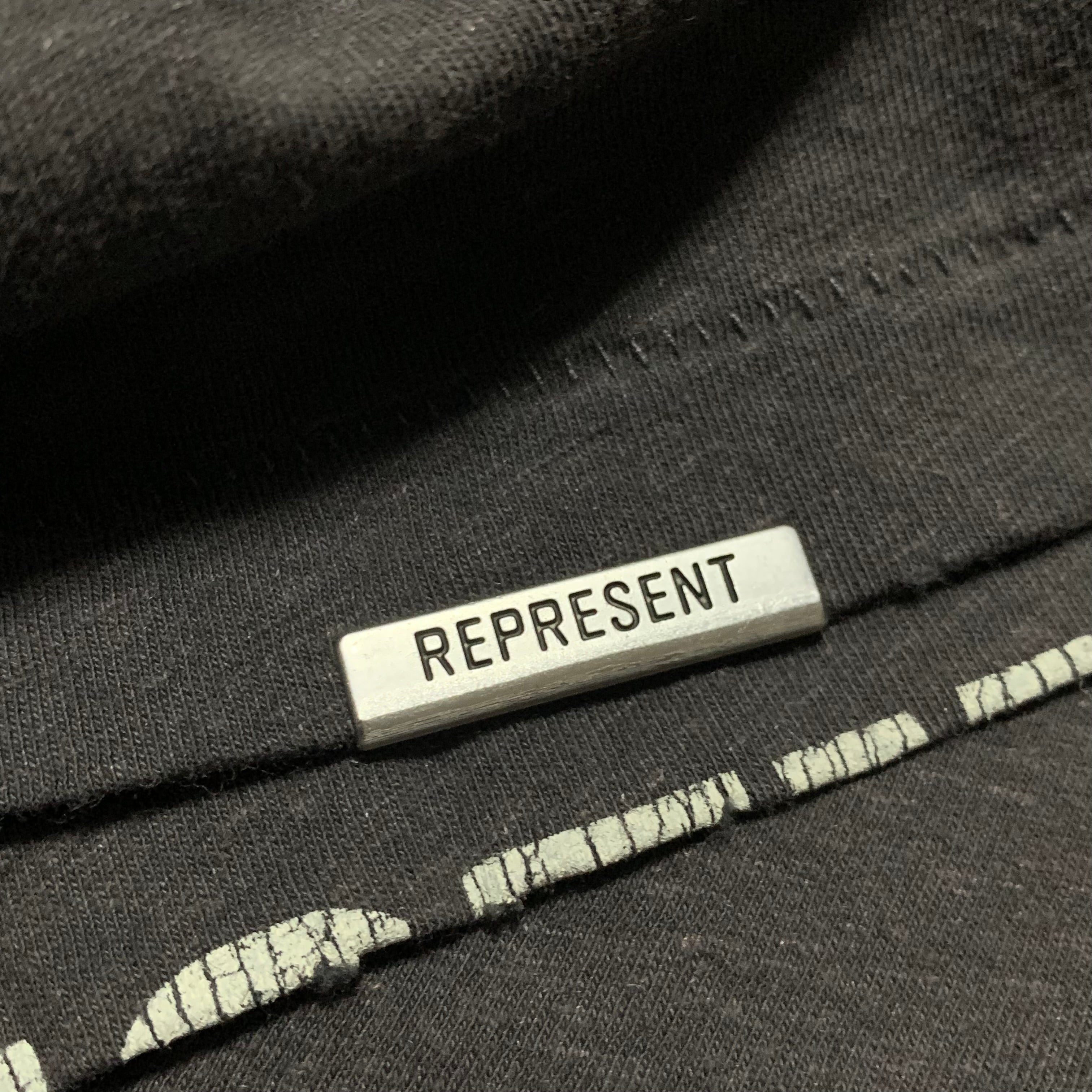 Represent Medium Dream On Tour Sun Fade Grey Tee