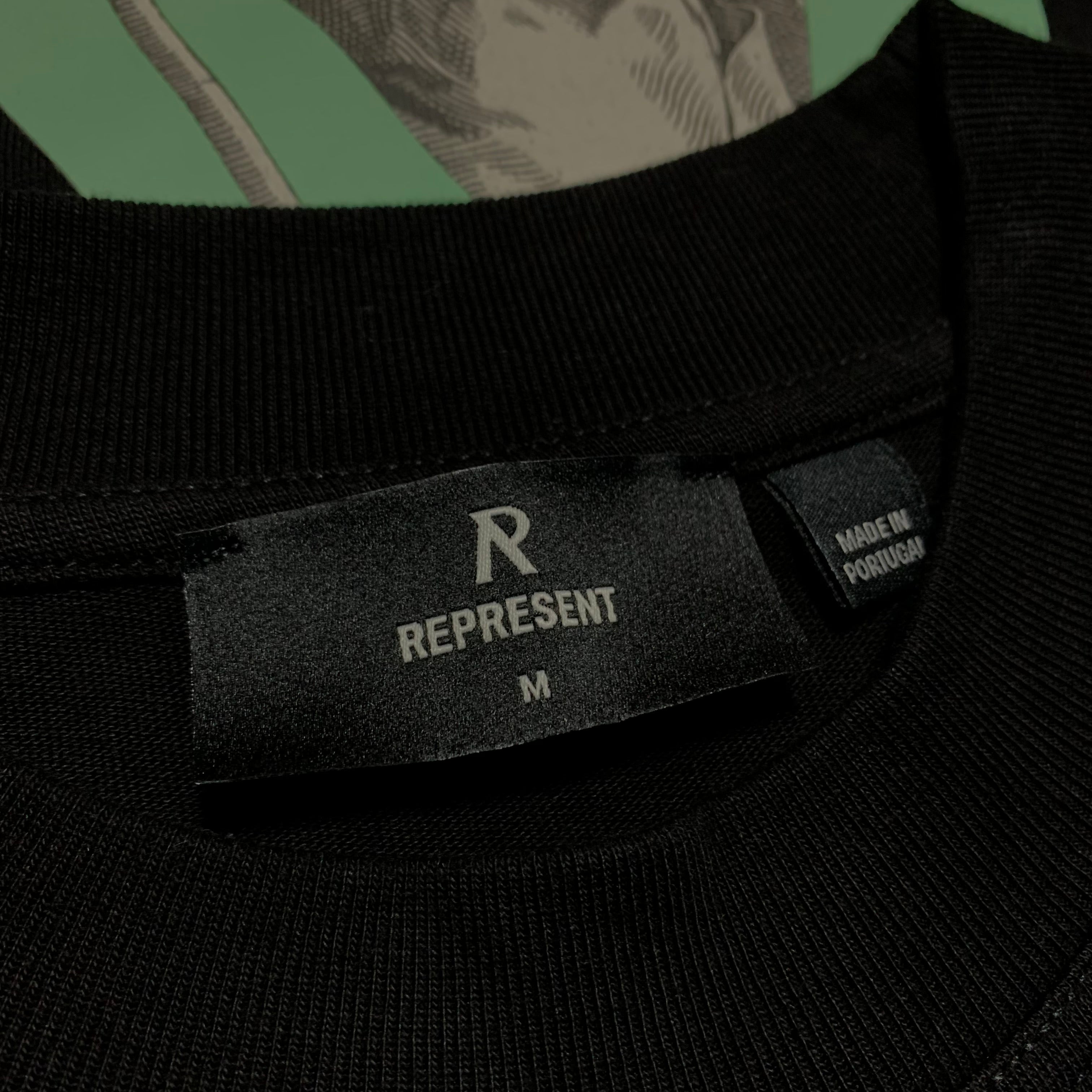 Represent Medium Exceed Archangel Jet Black Tee 1 Of 300