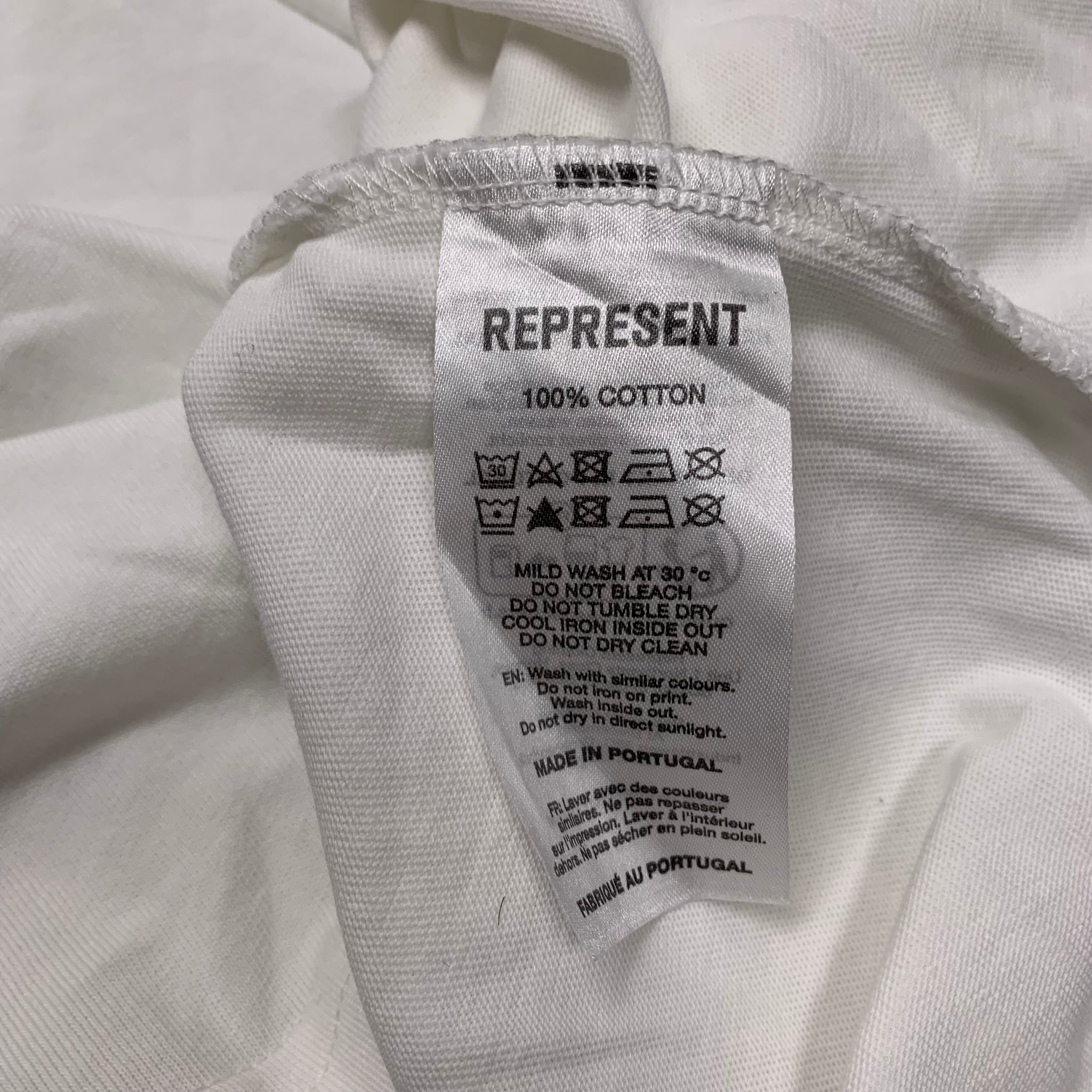 Represent Large Tee Spirit Of Summer Flat White T-Shirt