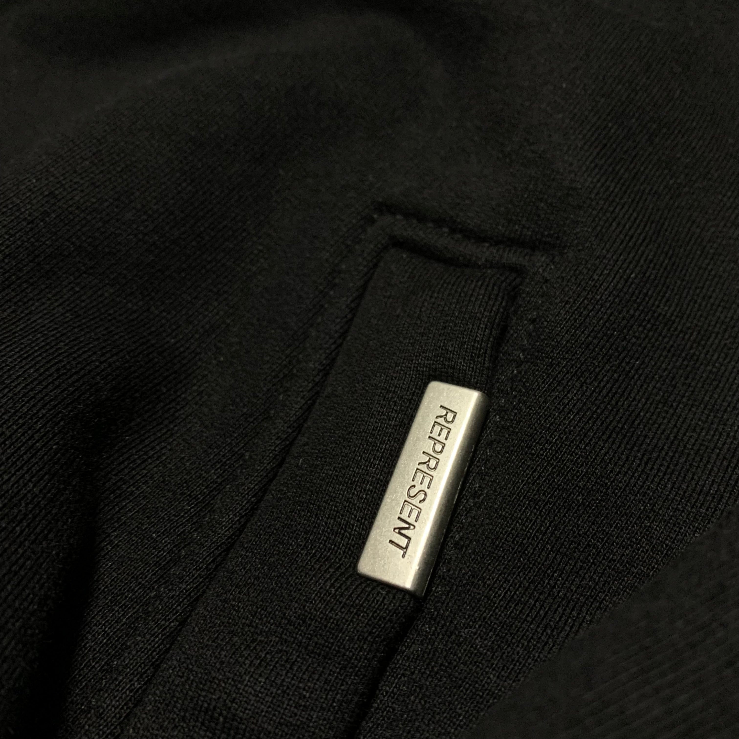 Represent Medium Blanks Black Bomber Jacket