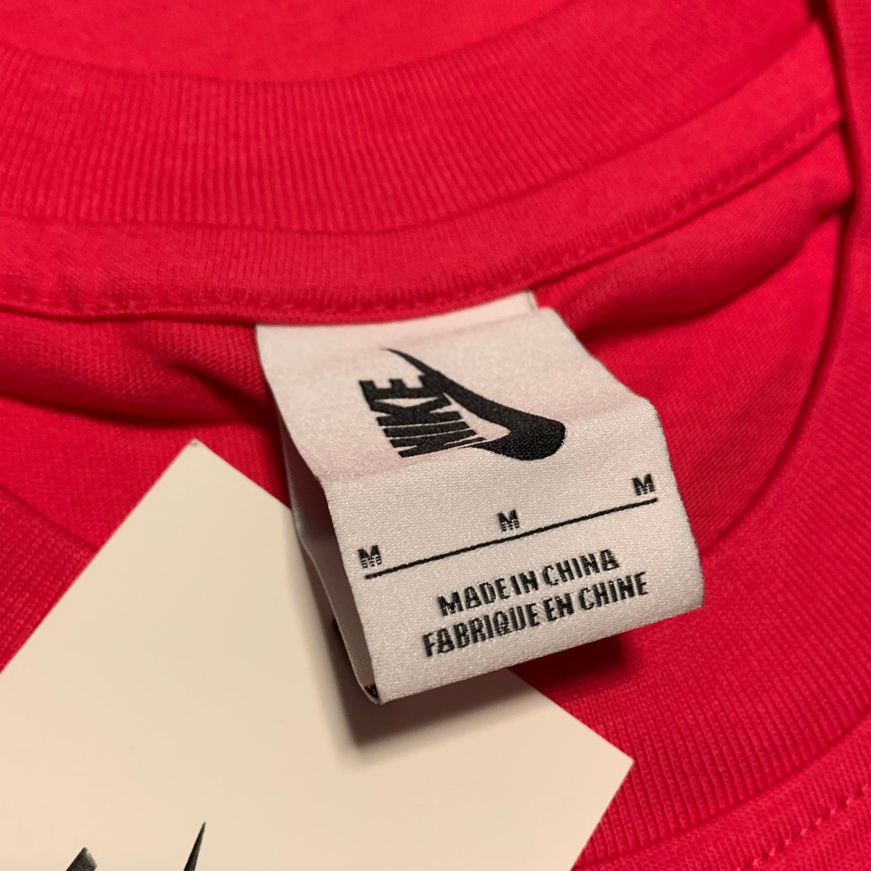 Off White Nike Medium NRG A6 Tie Graphic Pink Tee Virgil Abloh 2018