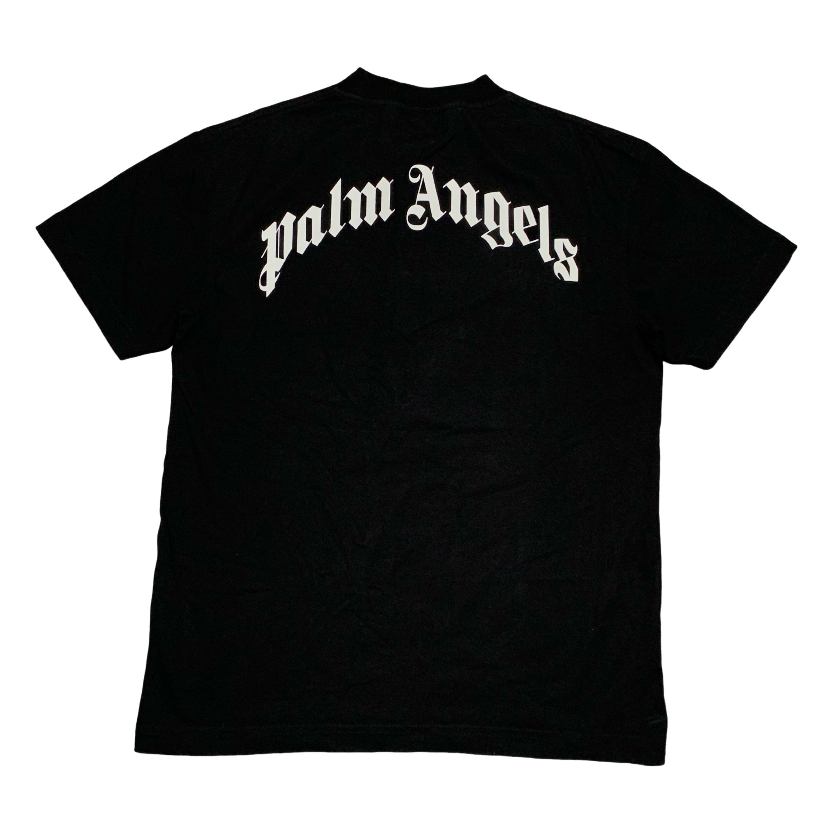Palm Angels Medium Classic Bear Black Tee