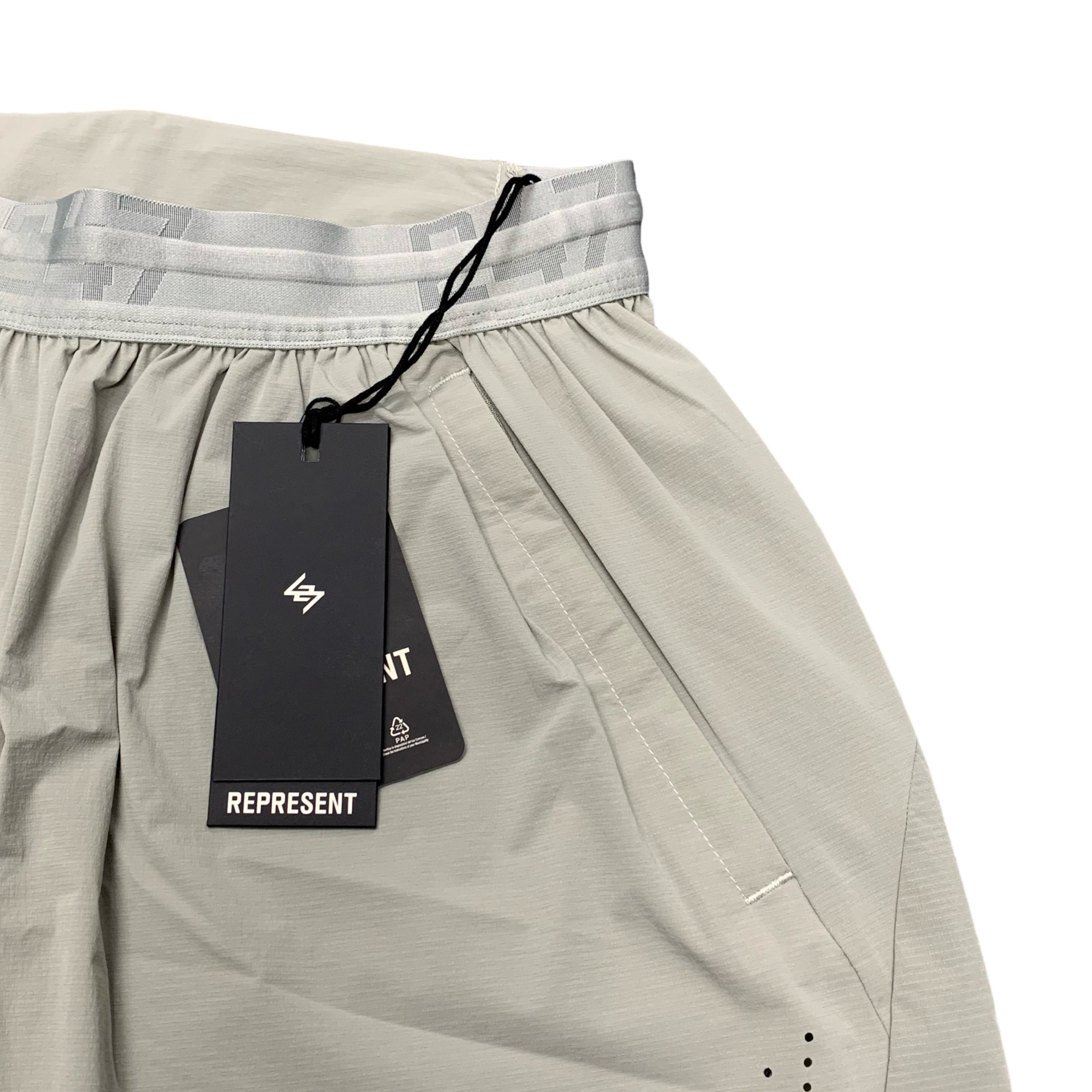 Represent Small Shorts 247 Training Shorts Sage Bottoms