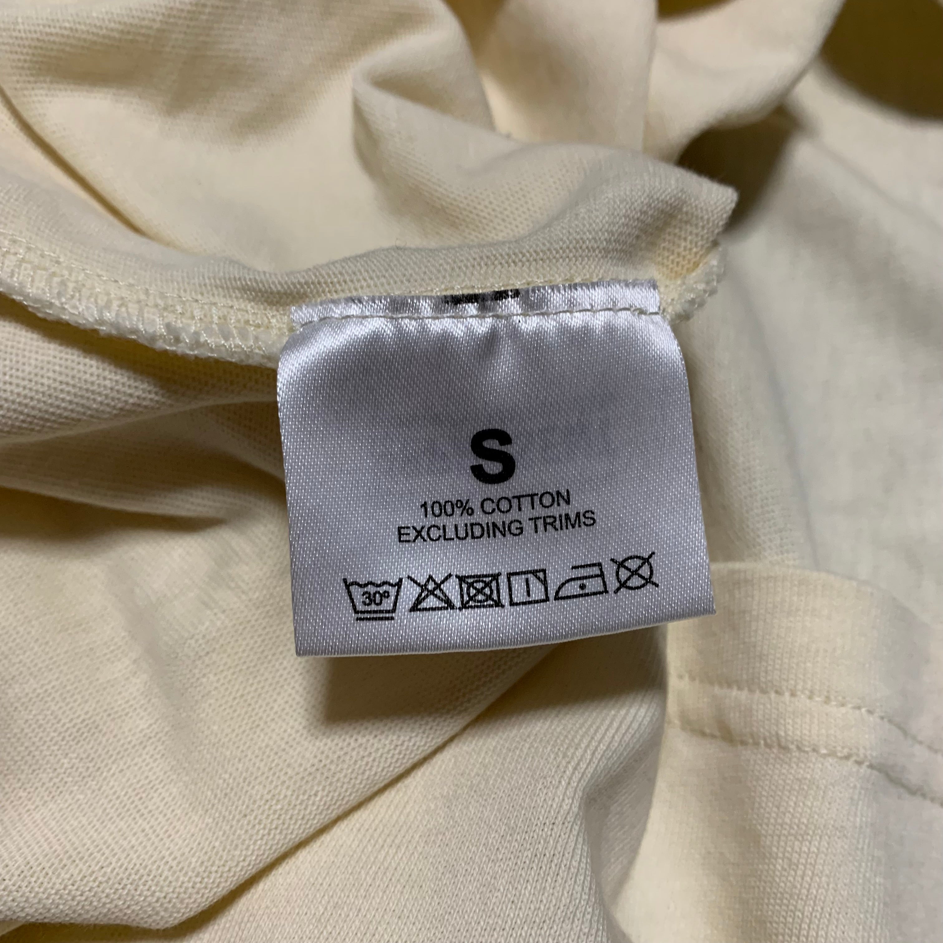 Represent Small Patron Of The Club Cream White Tee 2023