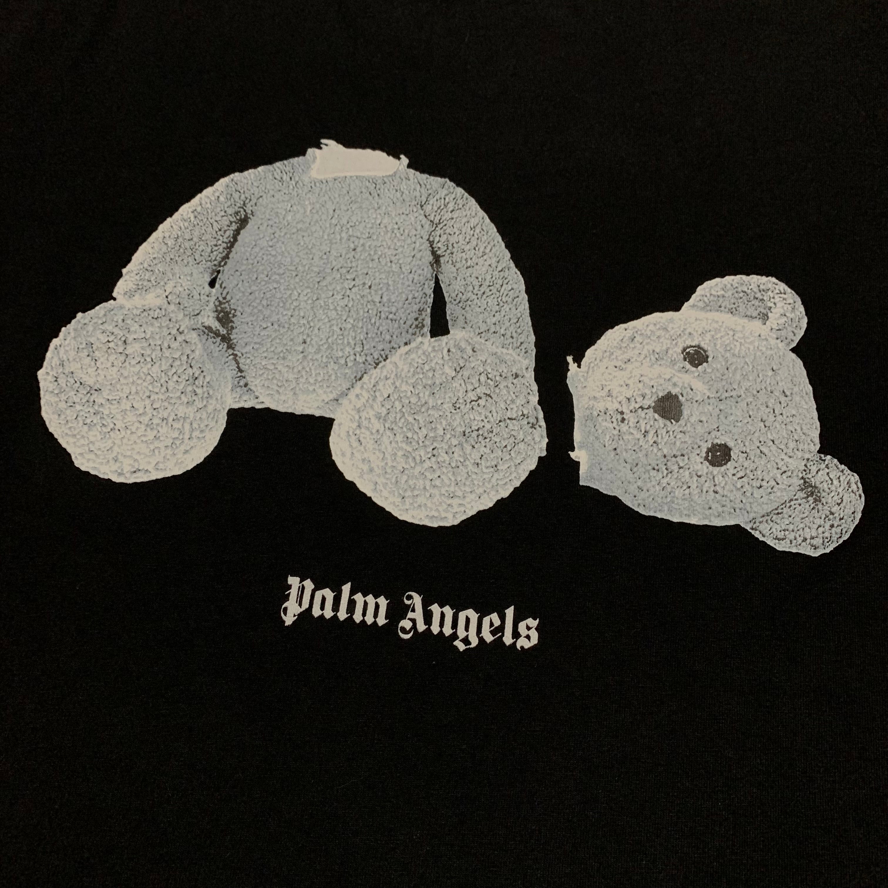 Palm Angels Small Ice Kill The Teddy Bear Black Tee