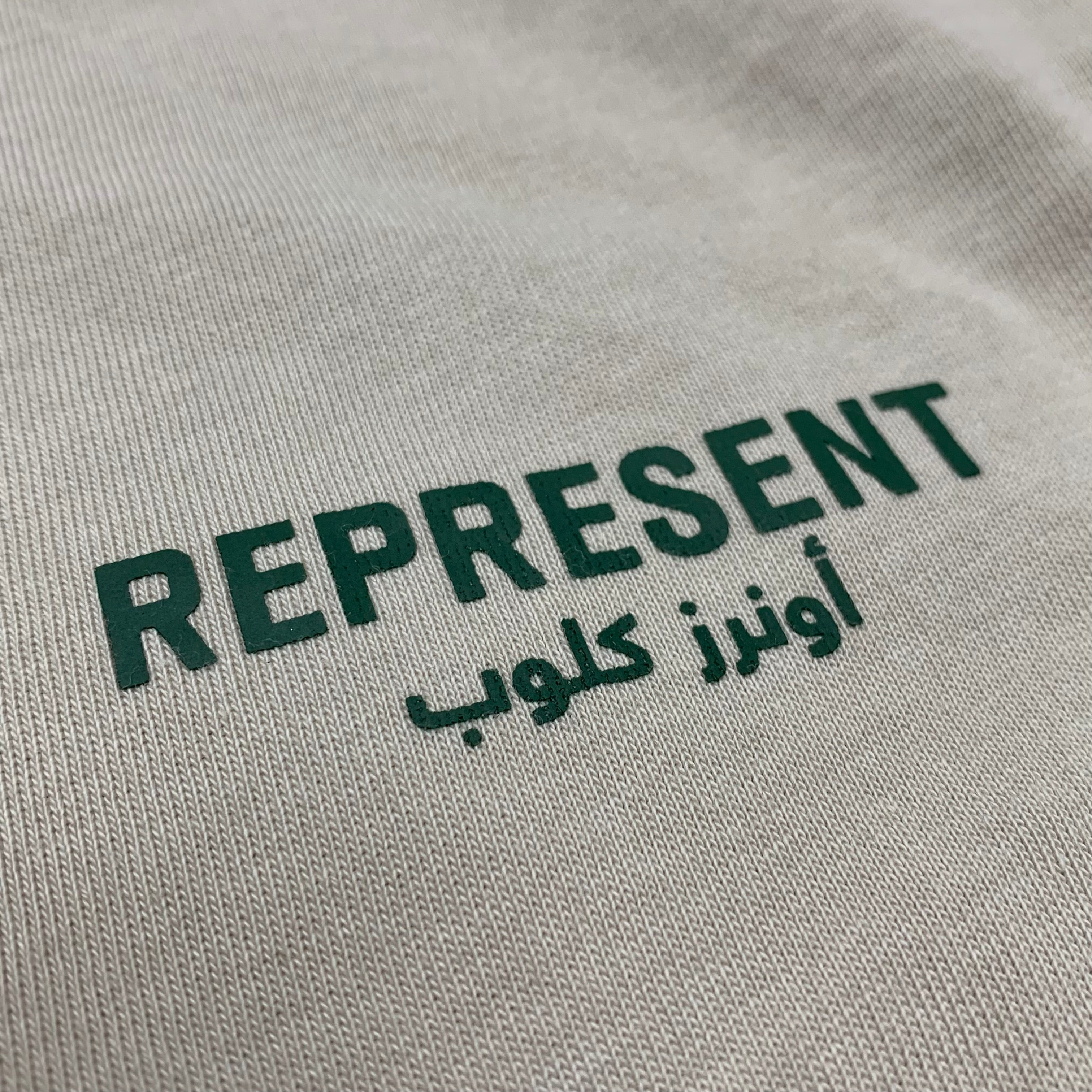 Represent Medium Dubai Owners Club Beige T-Shirt