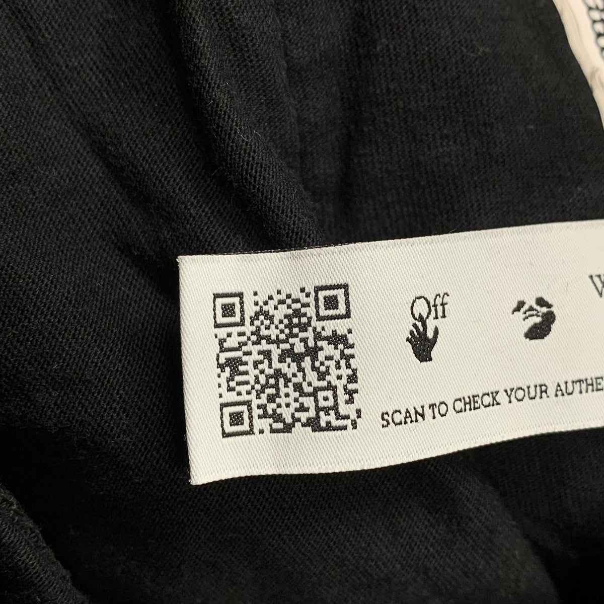 Off White Small Bottoms Arrows Graphic Black Sweatpants Bottoms Virgil Abloh