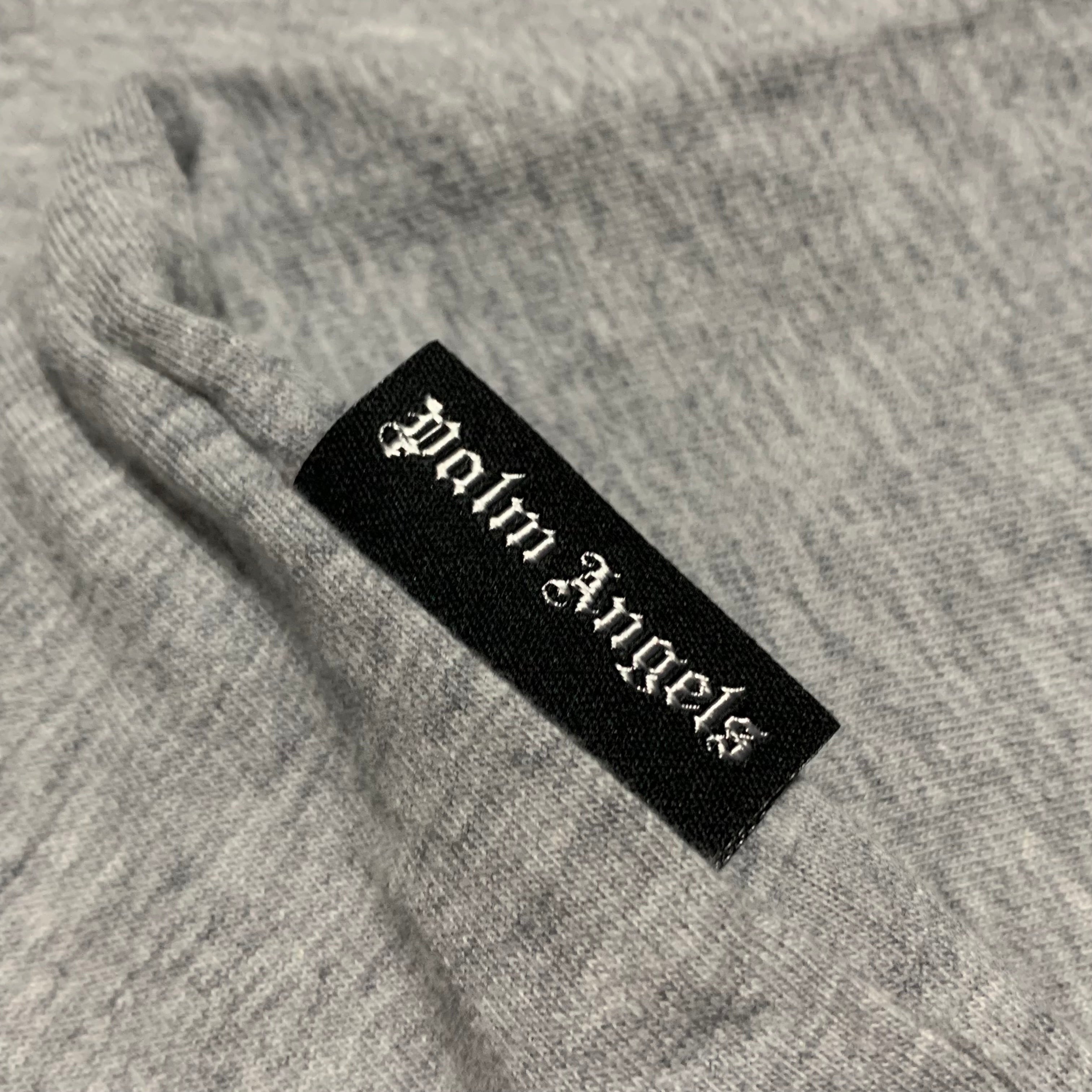 Palm Angels Medium Pirate Bear Grey Tee