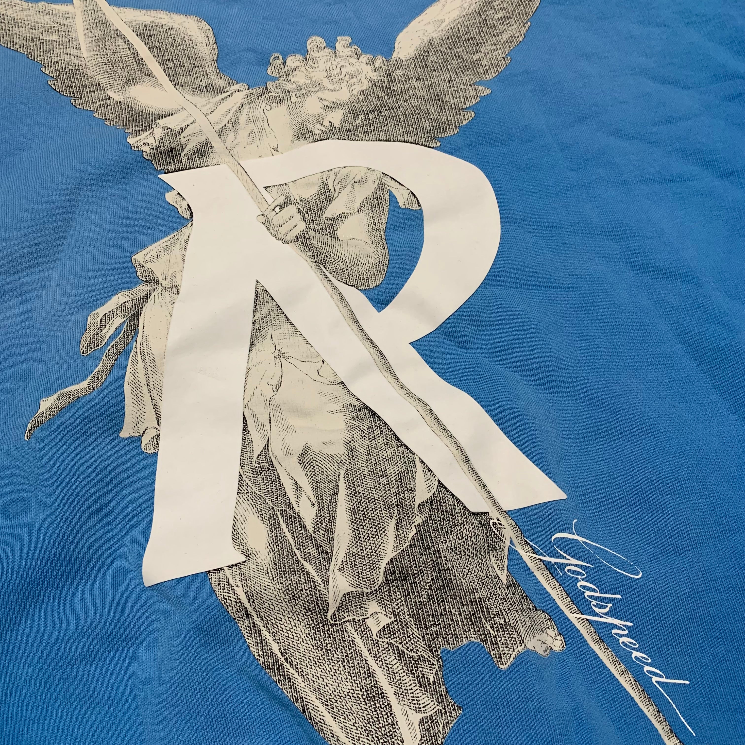 Represent XL Hoodie Archangel Sky Blue Hoodie