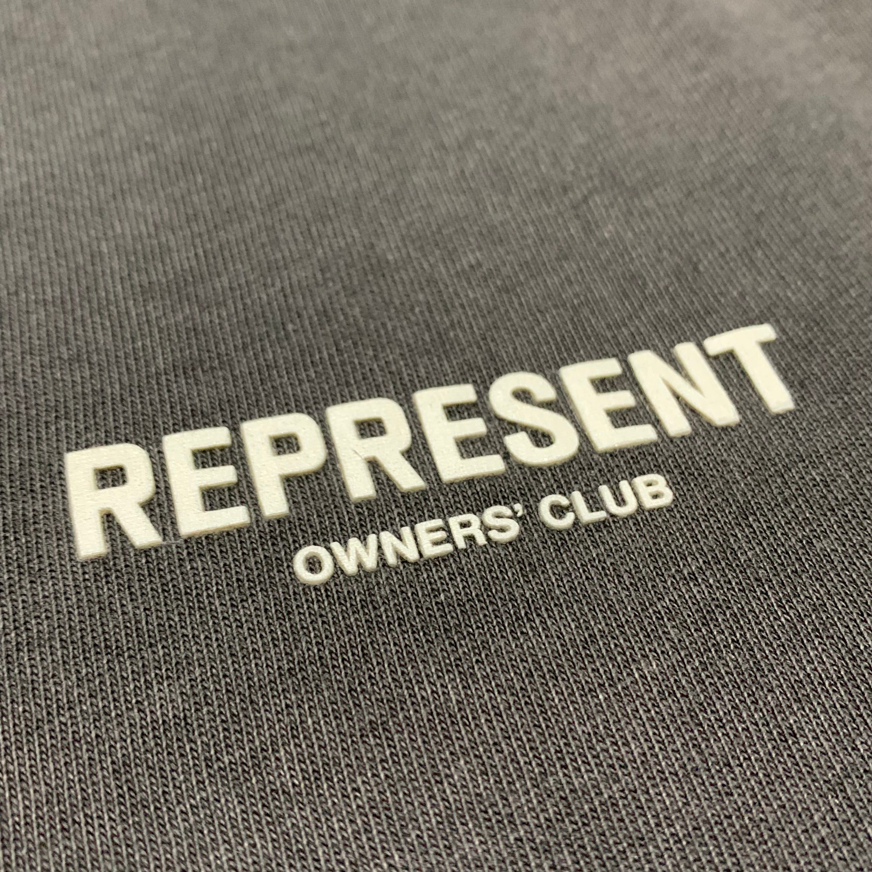 Represent XL Oasis Owners Club Stained Black Tee