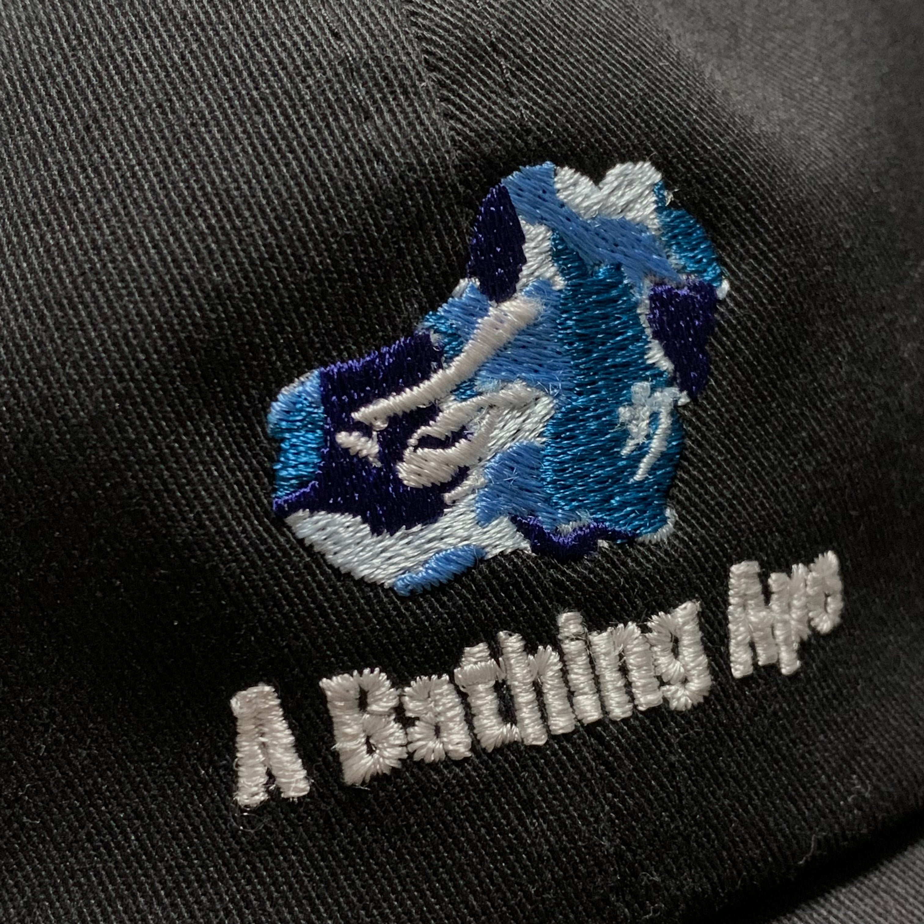 Bape Cap Blue ABC Camo Black Hat A Bathing Ape