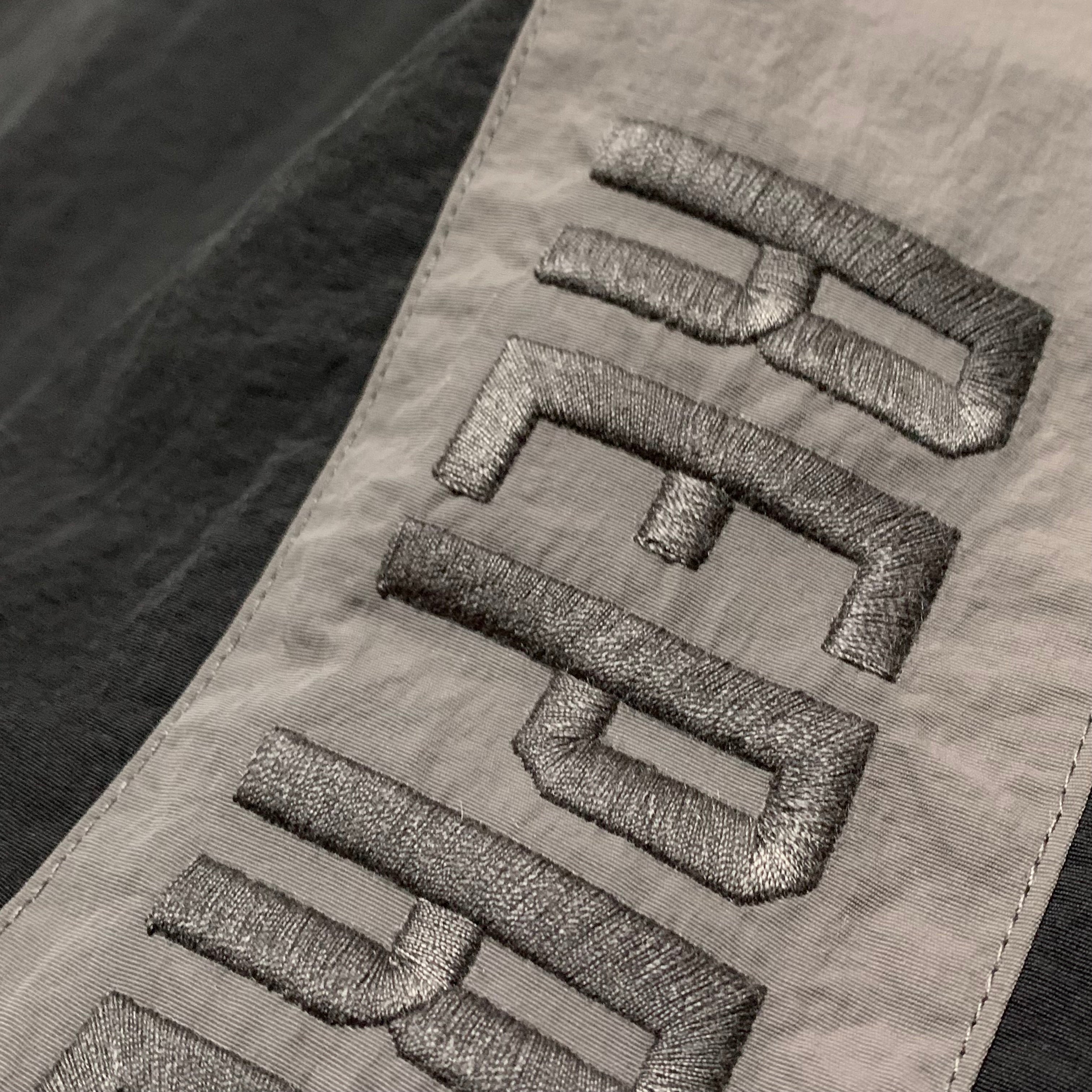 Represent Small Jacket Nylon Black Grey Jacket