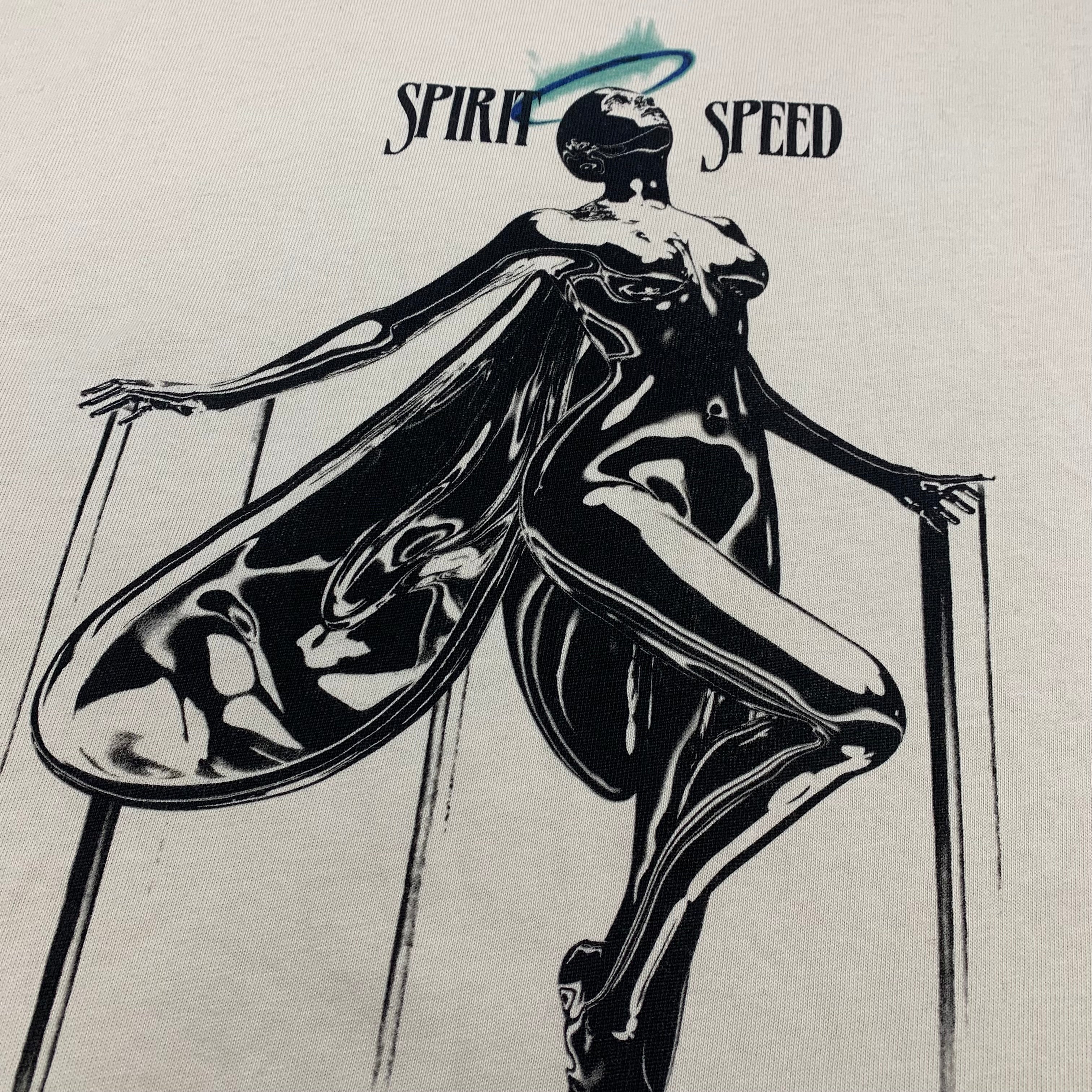Represent Medium Tee Spirit Speed Vintage White T-Shirt