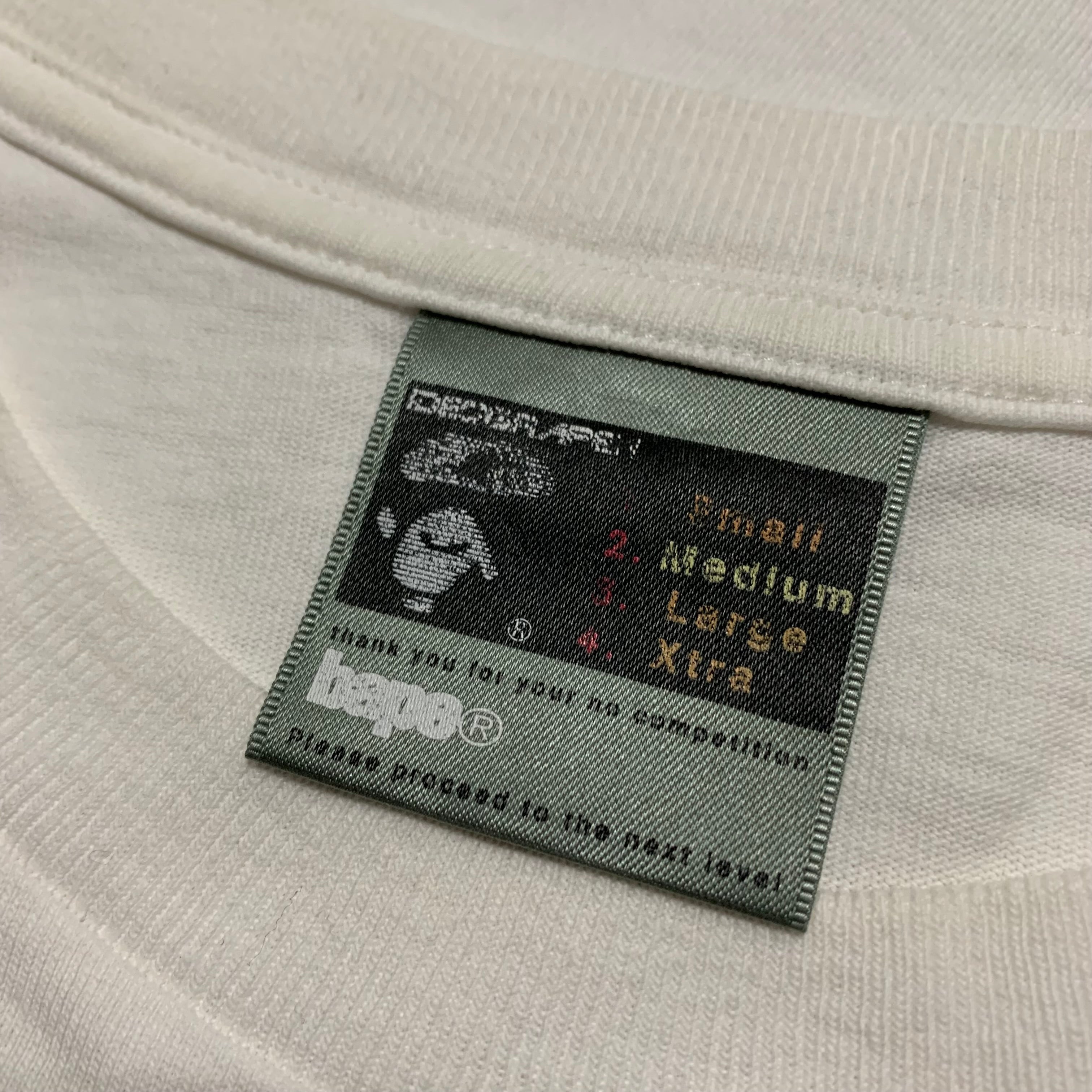 Bape Medium Bapell's Graphic White Tee OG Nigo Era Vintage