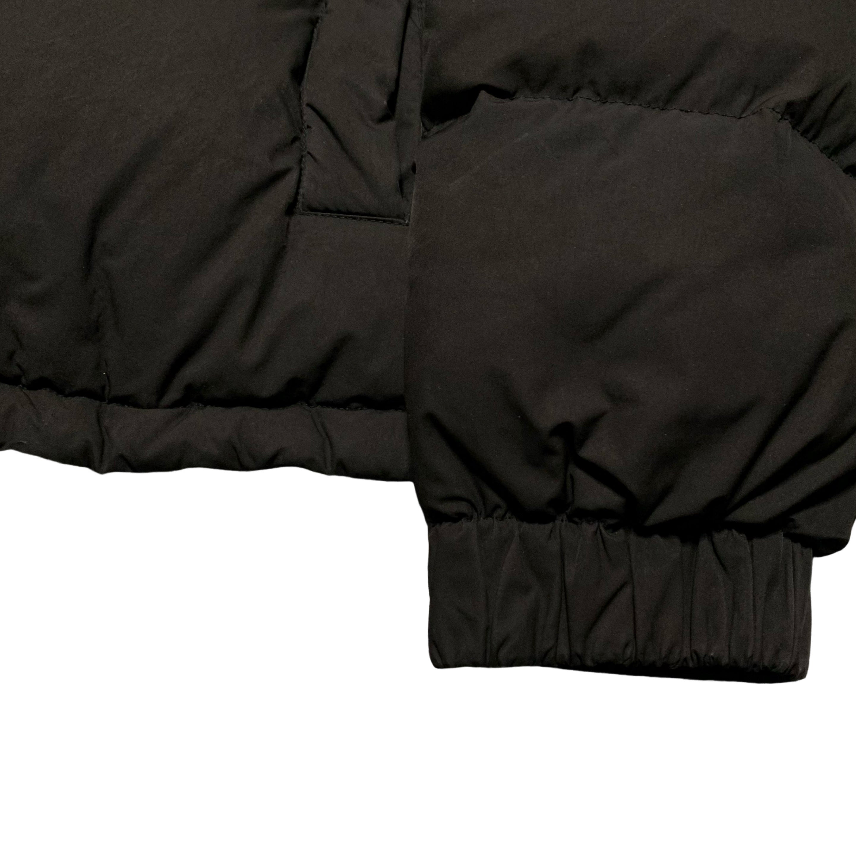 Off White Small Puffer Patch Logo Black Jacket Virgil Abloh 2022