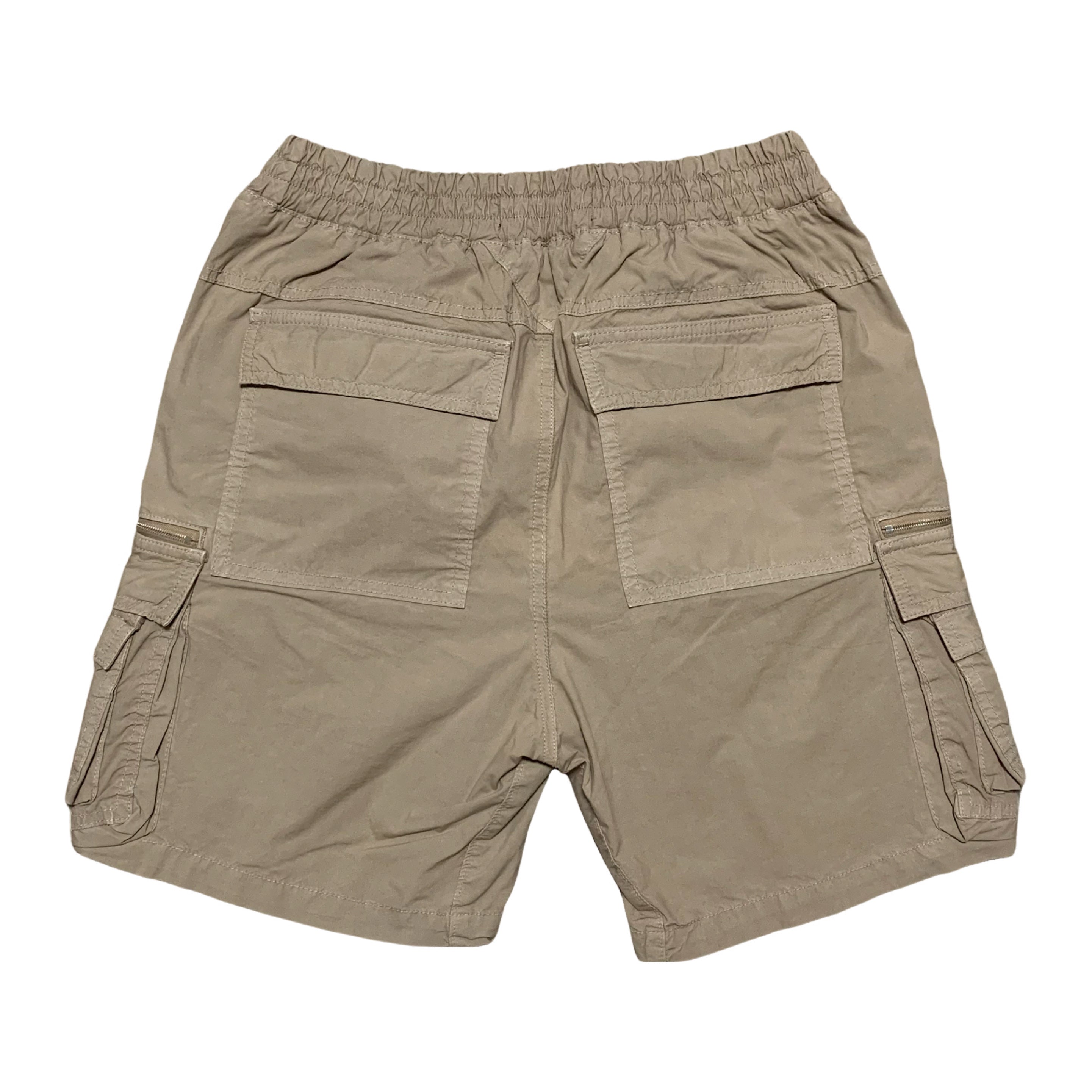 Represent Medium Shorts Beige Brown Cargo Combat Shorts Bottoms