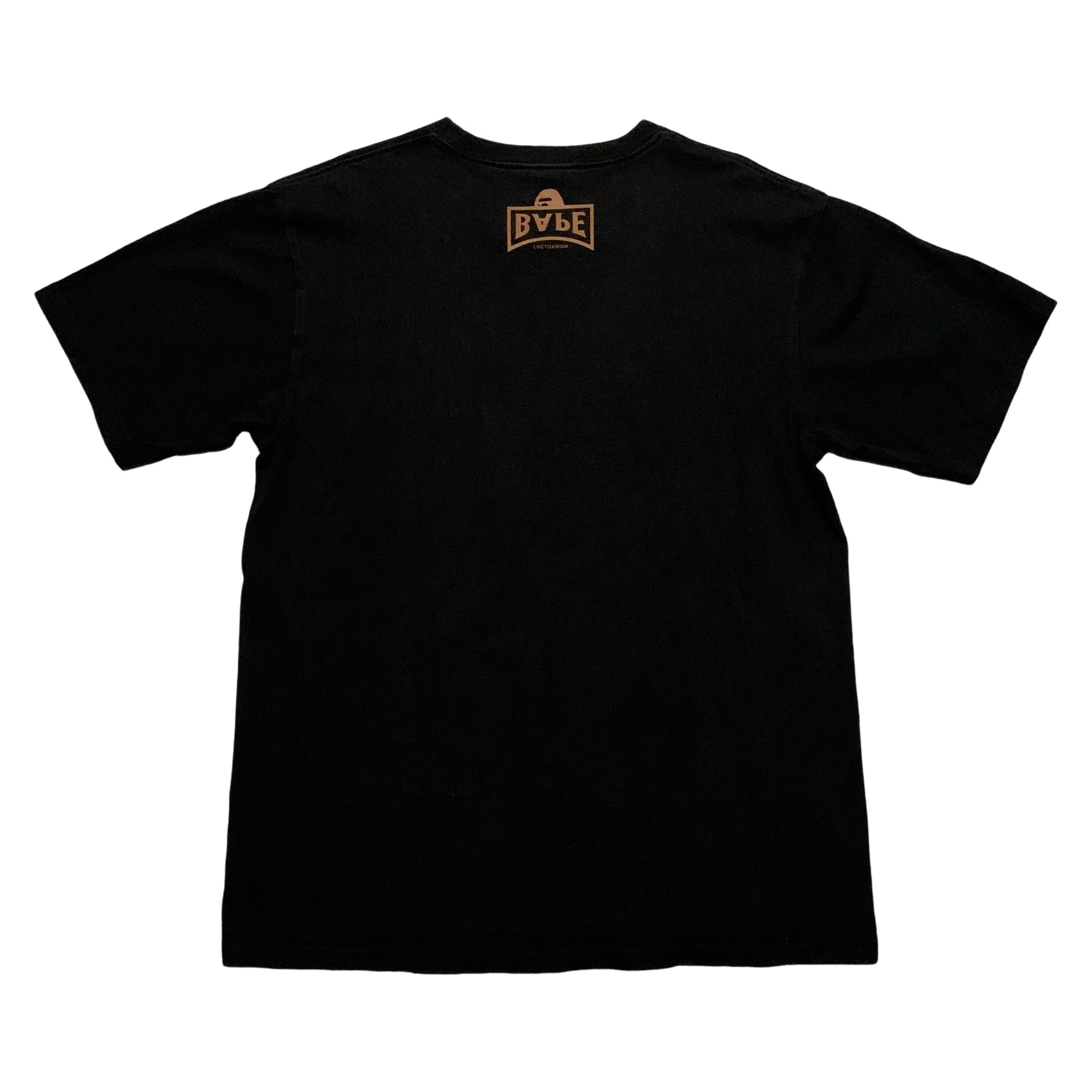 Bape XL Graphic Black Tee A Bathing Ape