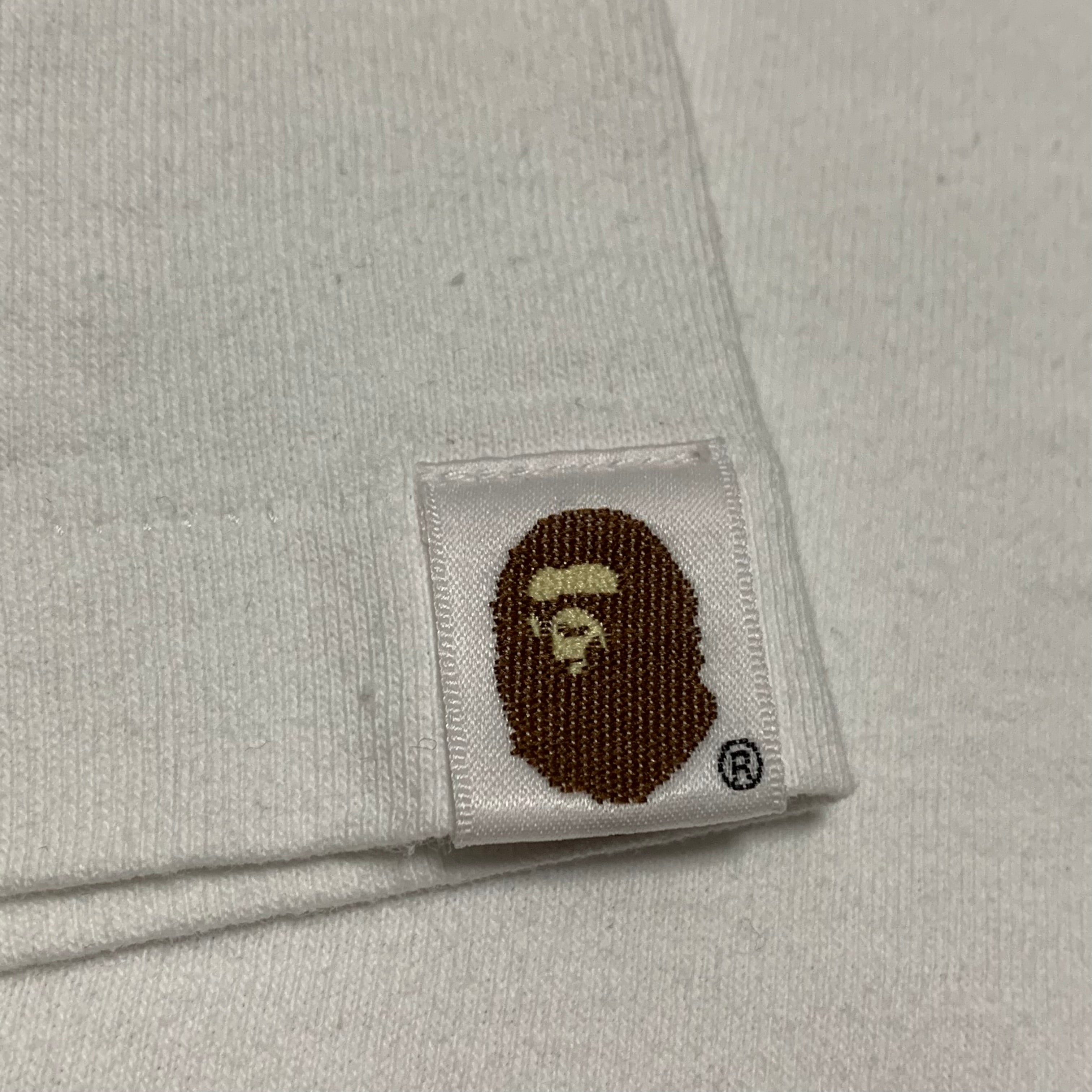 Bape XL Archive Graphic World Gone Mad White Tee 2022