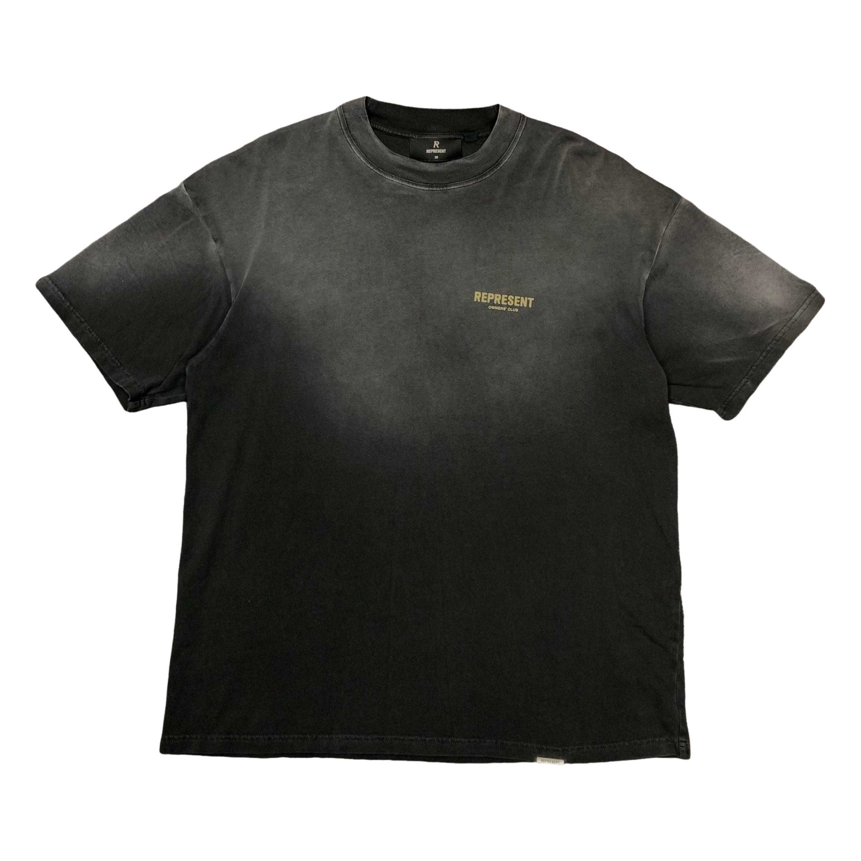 Represent XS Tee Owners Club Aged Black T-Shirt