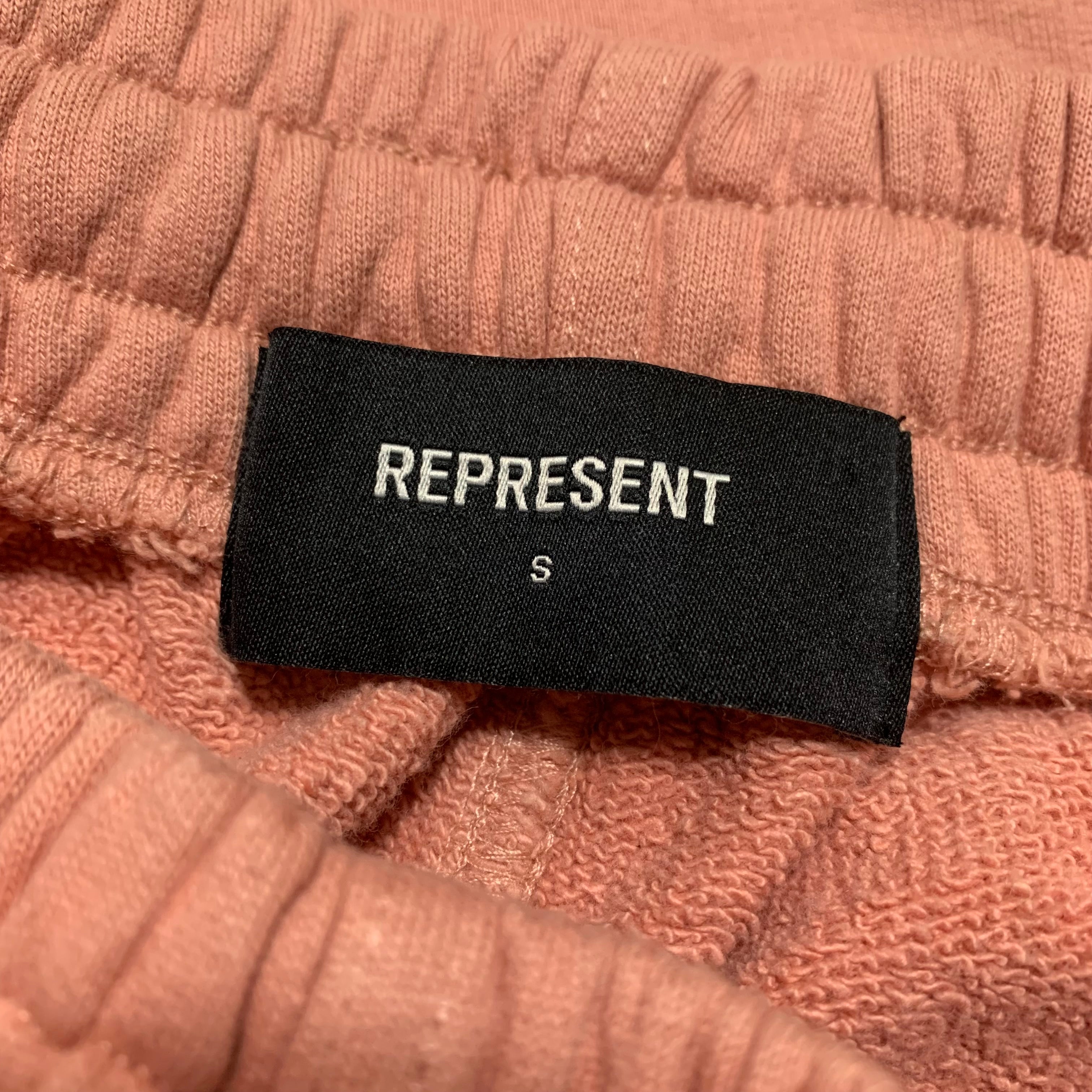 Represent Small Owners Club Jogger Bottoms Coral Pink