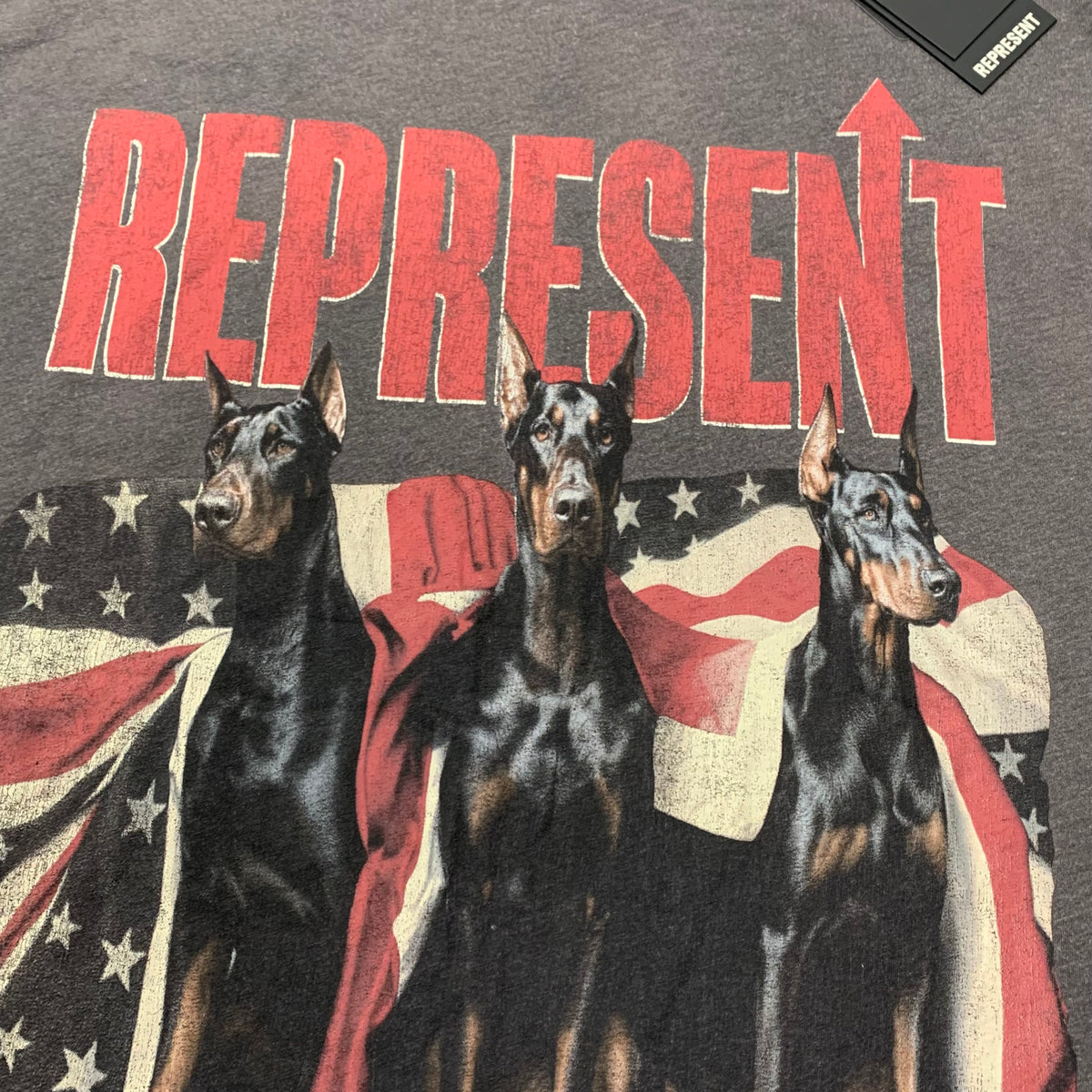 Represent XL Tee Dream On Tour Sun Fade Grey T-Shirt