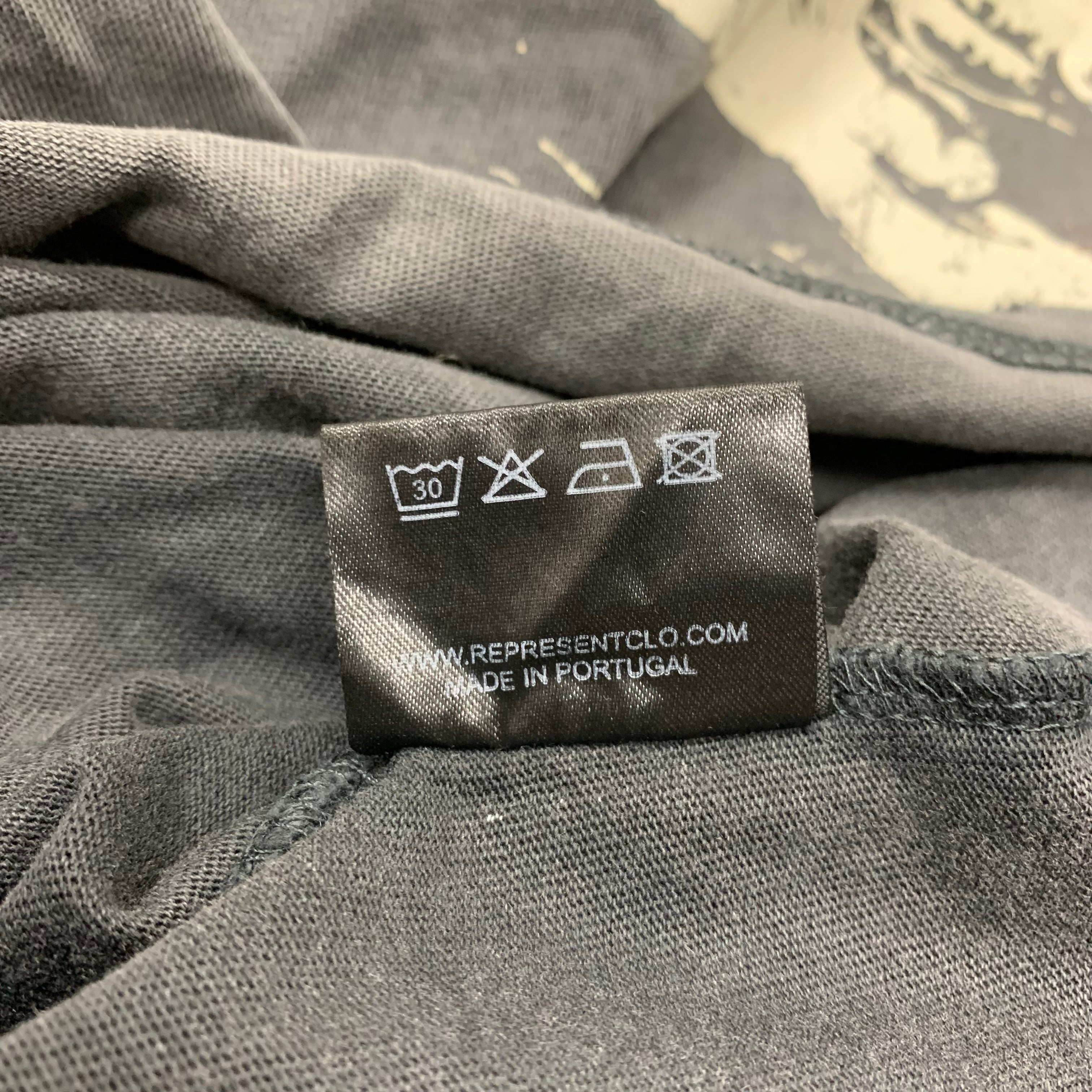 Represent Medium Tee Spirit Angel Vintage Grey T-Shirt