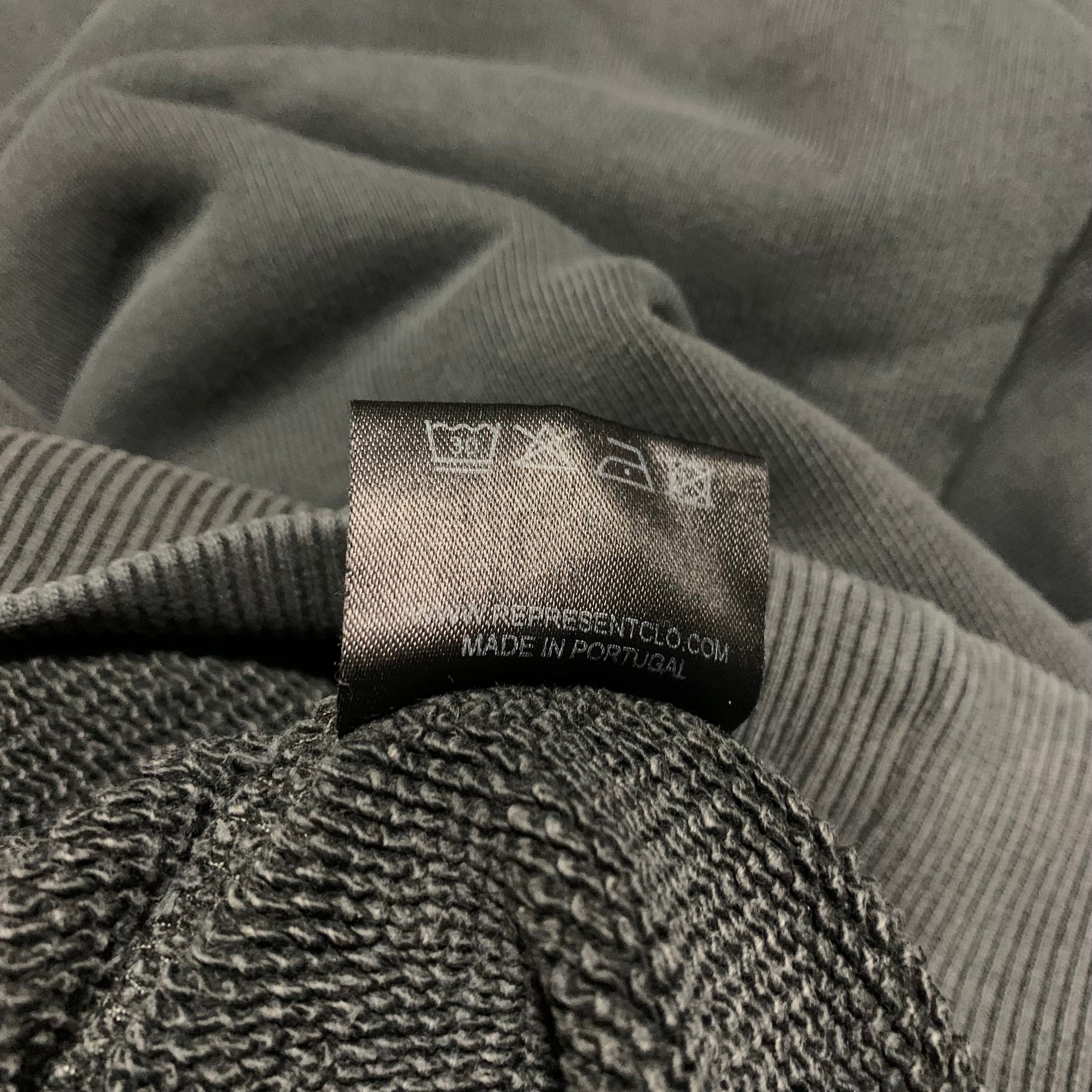 Represent Large Love Hunter Vintage Black Hoodie