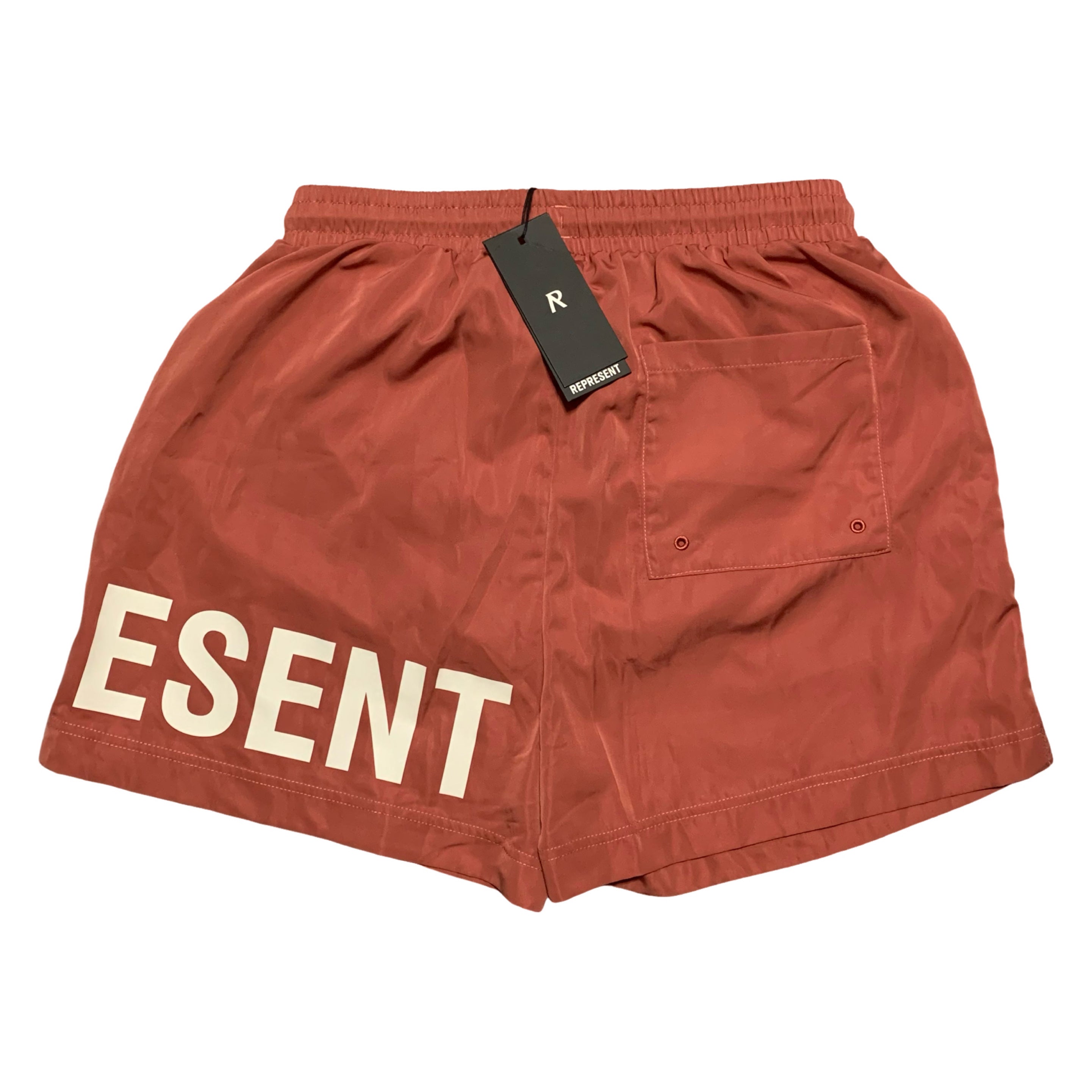Represent Medium Swim Shorts Sunrise Coral Pink Shorts