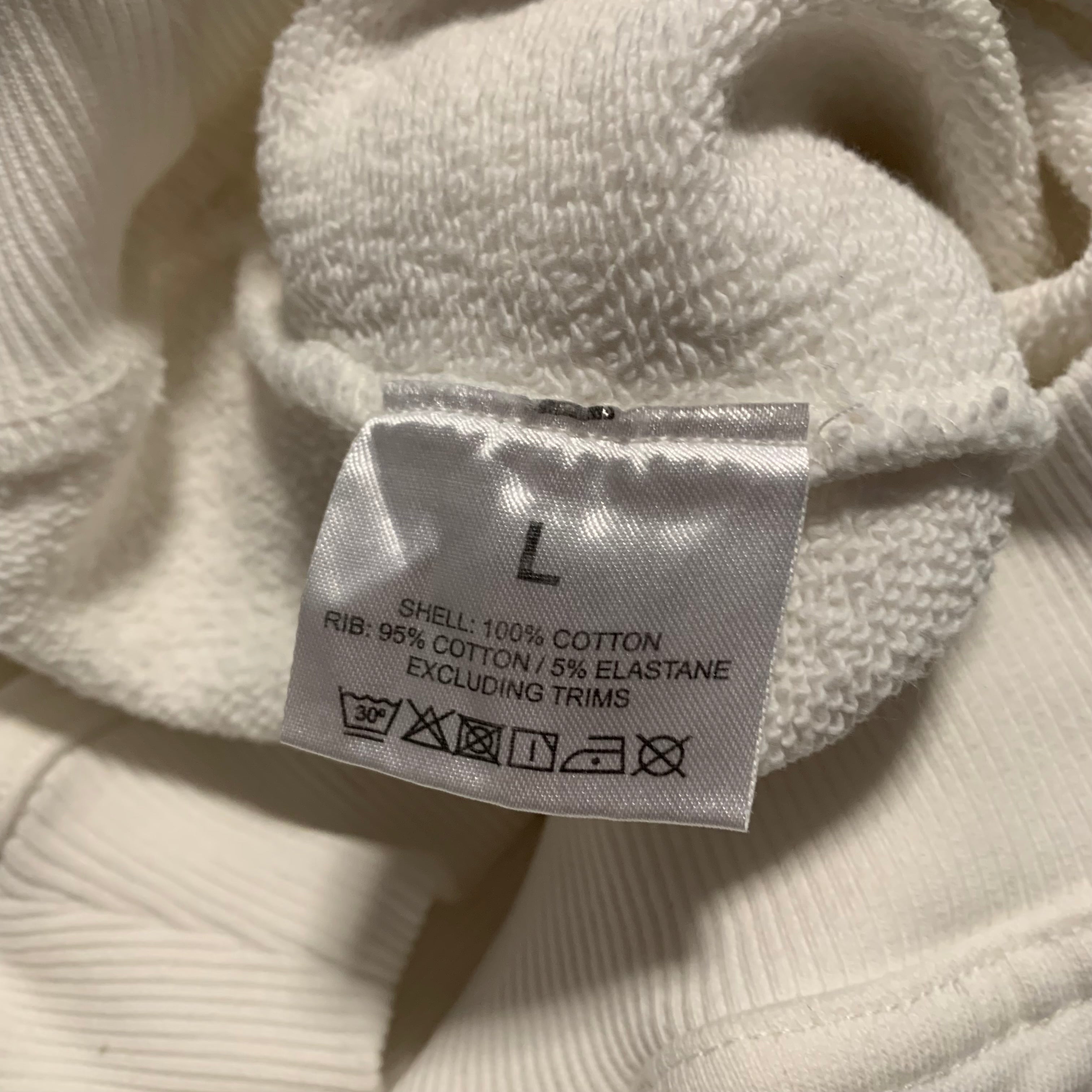 Represent Large Owners Club Flat White Sweater Sweatshirt Crewneck